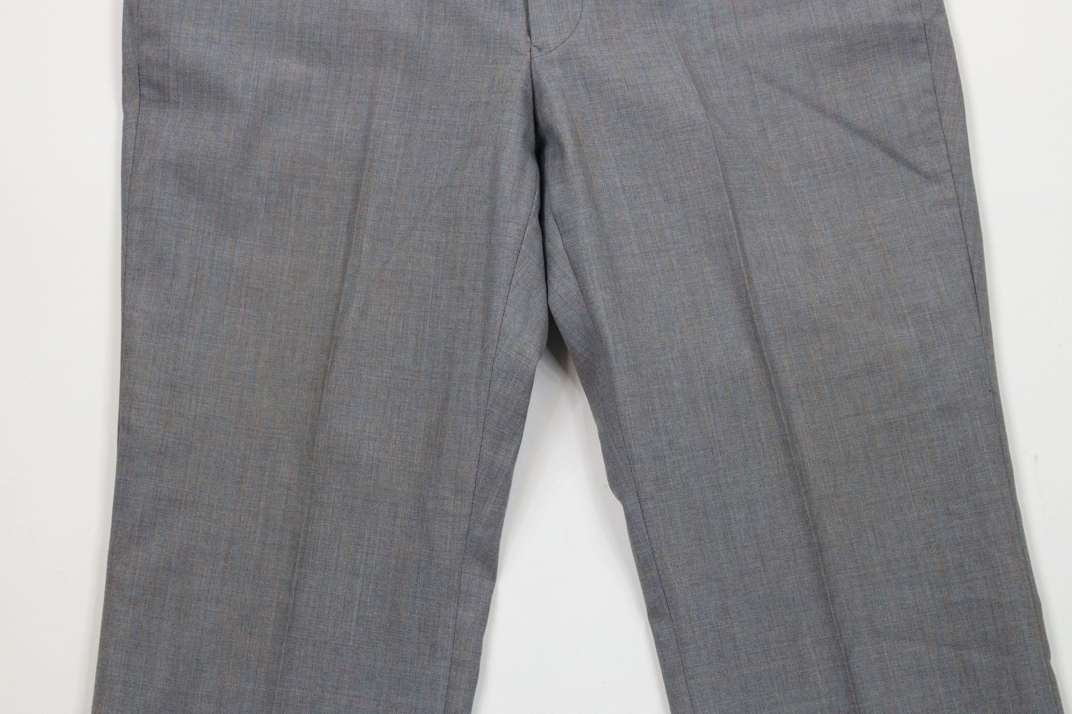 Vintage Vintage 70s Streetwear Rainbow Fleck Wool Blend Chino Pants Size US 36 / EU 52 - 3 Thumbnail