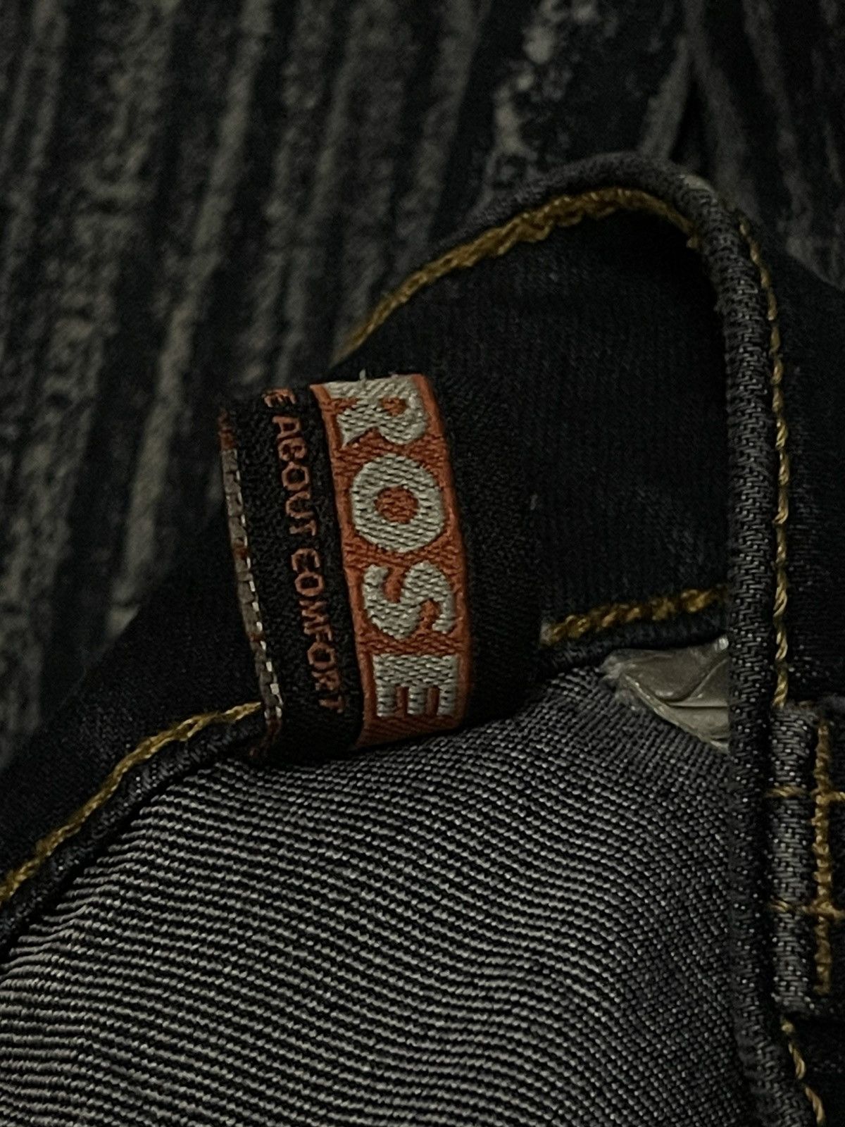 Tornado Mart VINTAGE SUNROSE JAPAN DESIGNER 90S OG TRIBAL FLARED DENIM Size US 29 - 16 Thumbnail