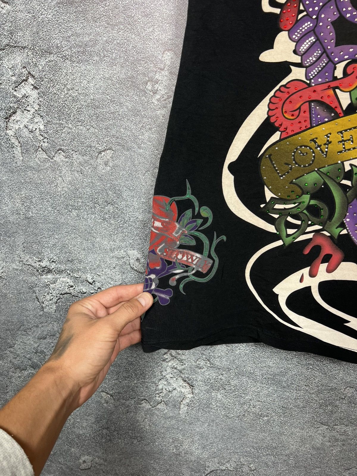 Ed Hardy Vintage Ed Hardy by Christian Audigier Slim Fit Tank Top Size US S / EU 44-46 / 1 - 5 Thumbnail