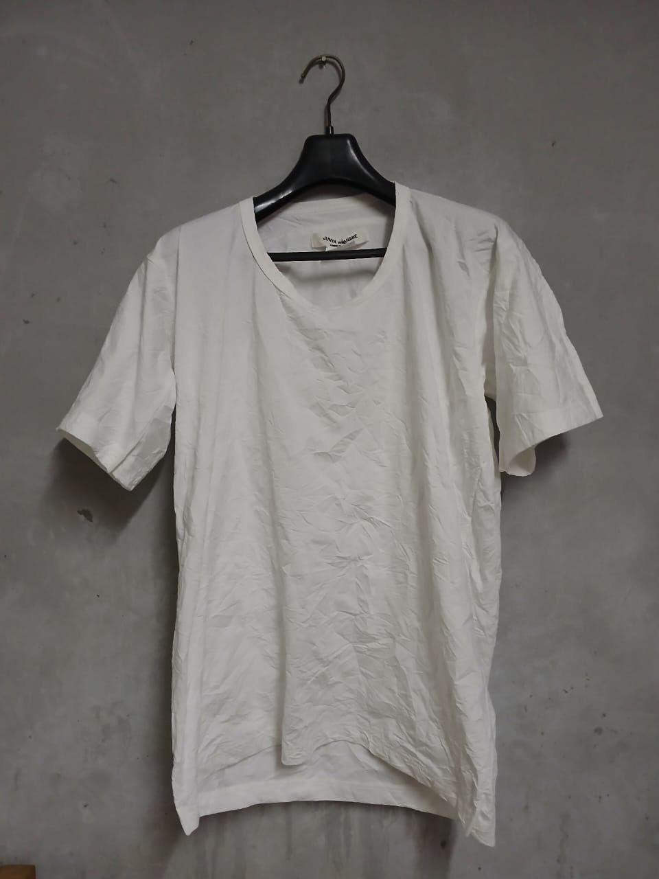 Comme des Garcons Junya Watanabe Winkled Oversized White Tee Size S / US 4 / IT 40 - 2 Thumbnail