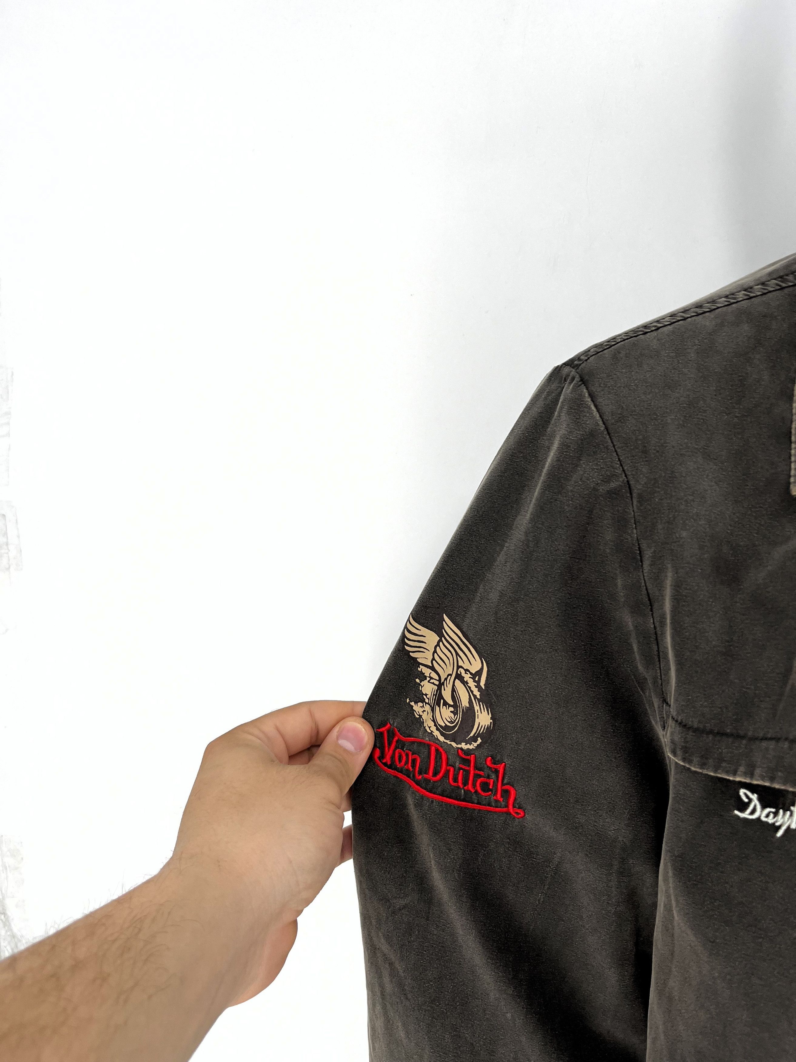 Japanese Brand × Von Dutch Vintage 90s Von Dutch Coat Parka Jacket Size US XXL / EU 58 / 5 - 7 Thumbnail