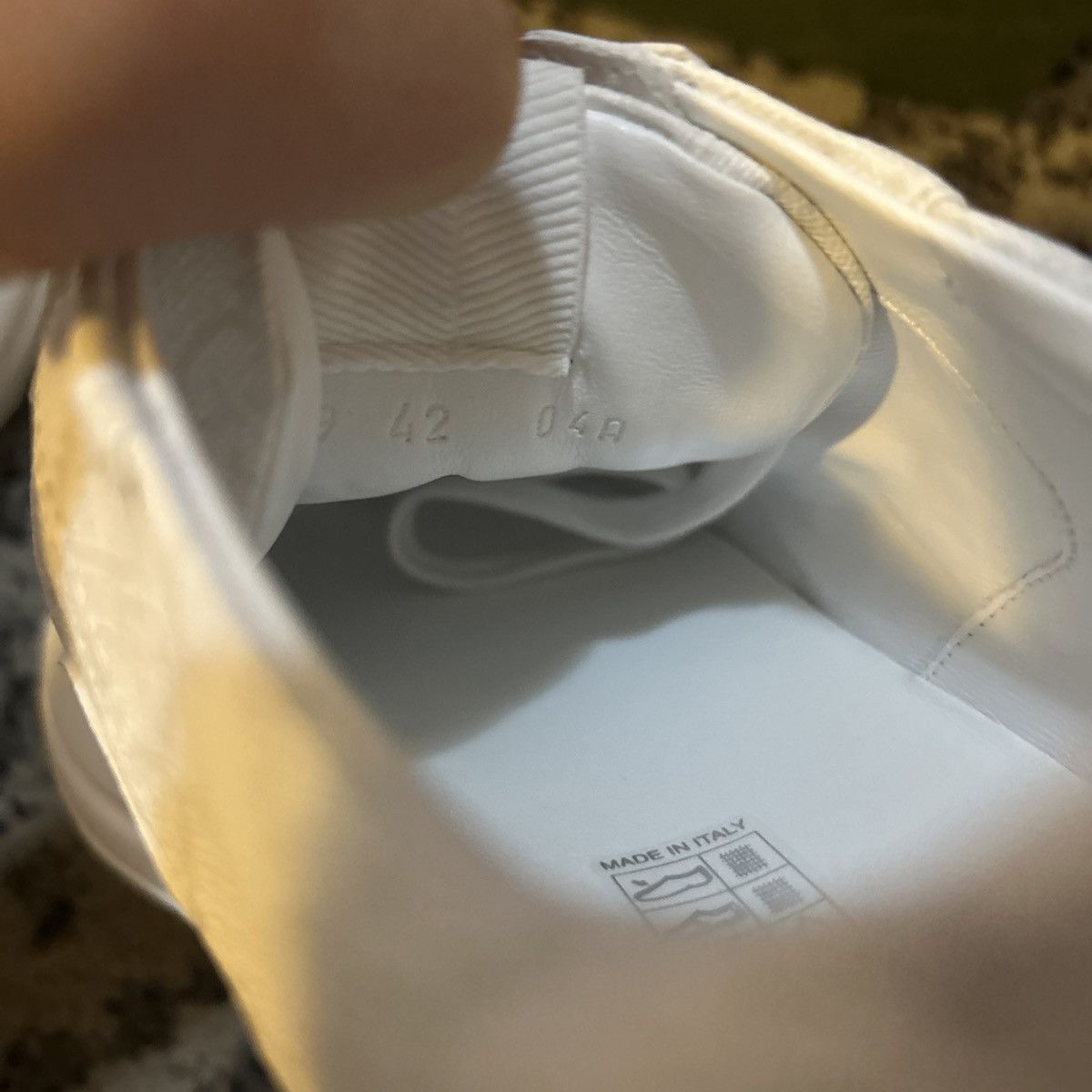 Gucci Gucci GG Supreme Rhyton Sneaker White Size US 12 / IT 42 - 7 Thumbnail