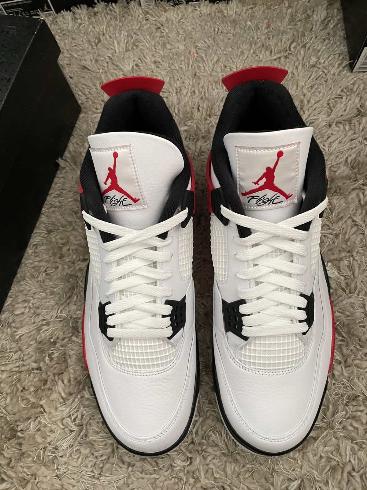 Jordan Brand Jordan 4 Red Cement Size US 13 / EU 46 - 5 Thumbnail