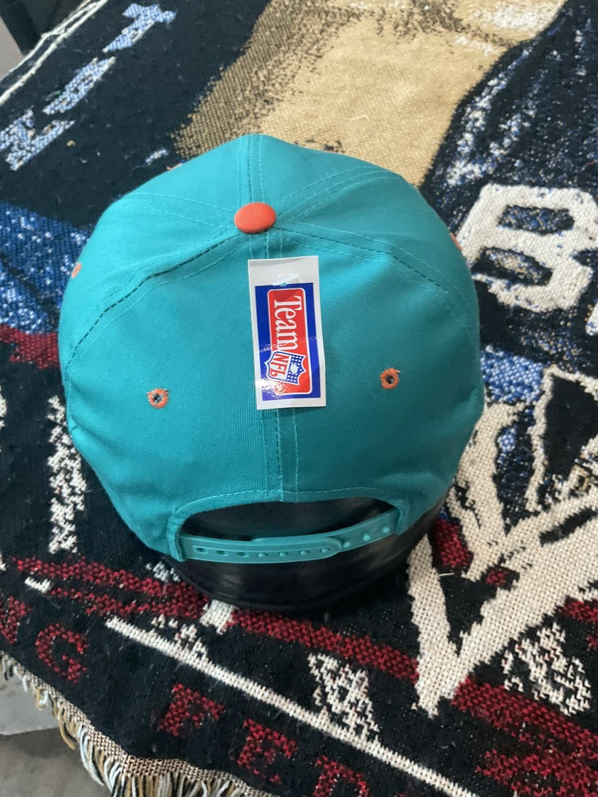 NFL Vintage nfl miami dolphins snapback hat nwt Size ONE SIZE - 2 Thumbnail