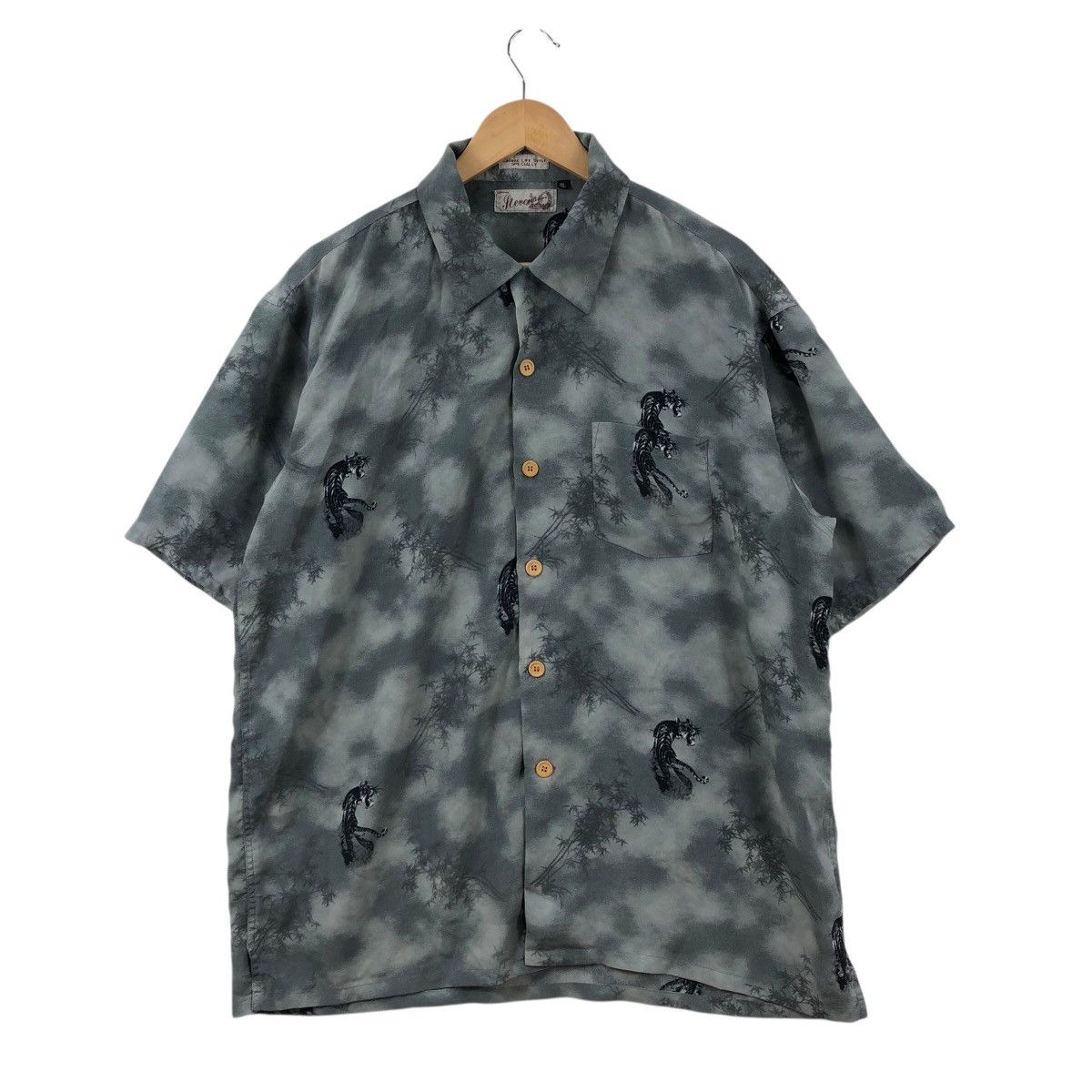 Vintage Vintage STEVENSON RAYON PANTHER Hawaii Rayon Shirt Size US L / EU 52-54 / 3 - 1 Thumbnail