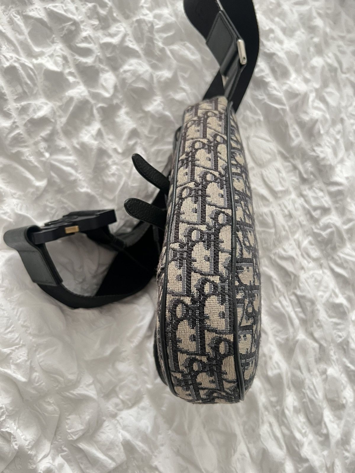 Dior Dior Saddle Bag Beige and Black Dior Oblique Jacquard Size ONE SIZE - 14 Thumbnail