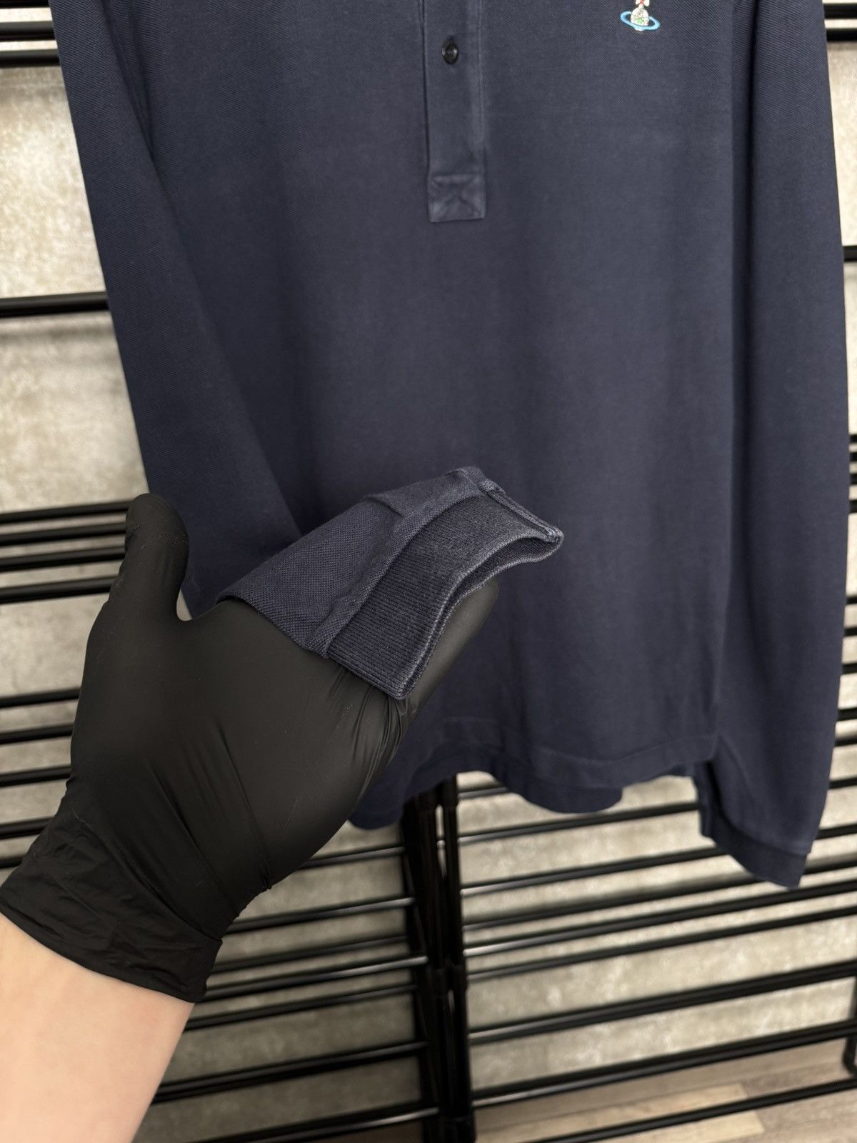 Vivienne Westwood Vintage long-sleeved polo shirt Vivienne Westwood Size US M / EU 48-50 / 2 - 4 Thumbnail