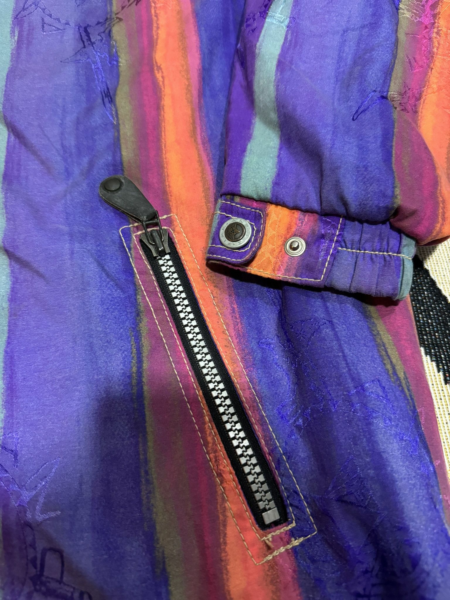 Bogner × Burton Vintage Fire And Ice By Bogner Tribe Rainbow Ski Jacket Size US M / EU 48-50 / 2 - 5 Thumbnail