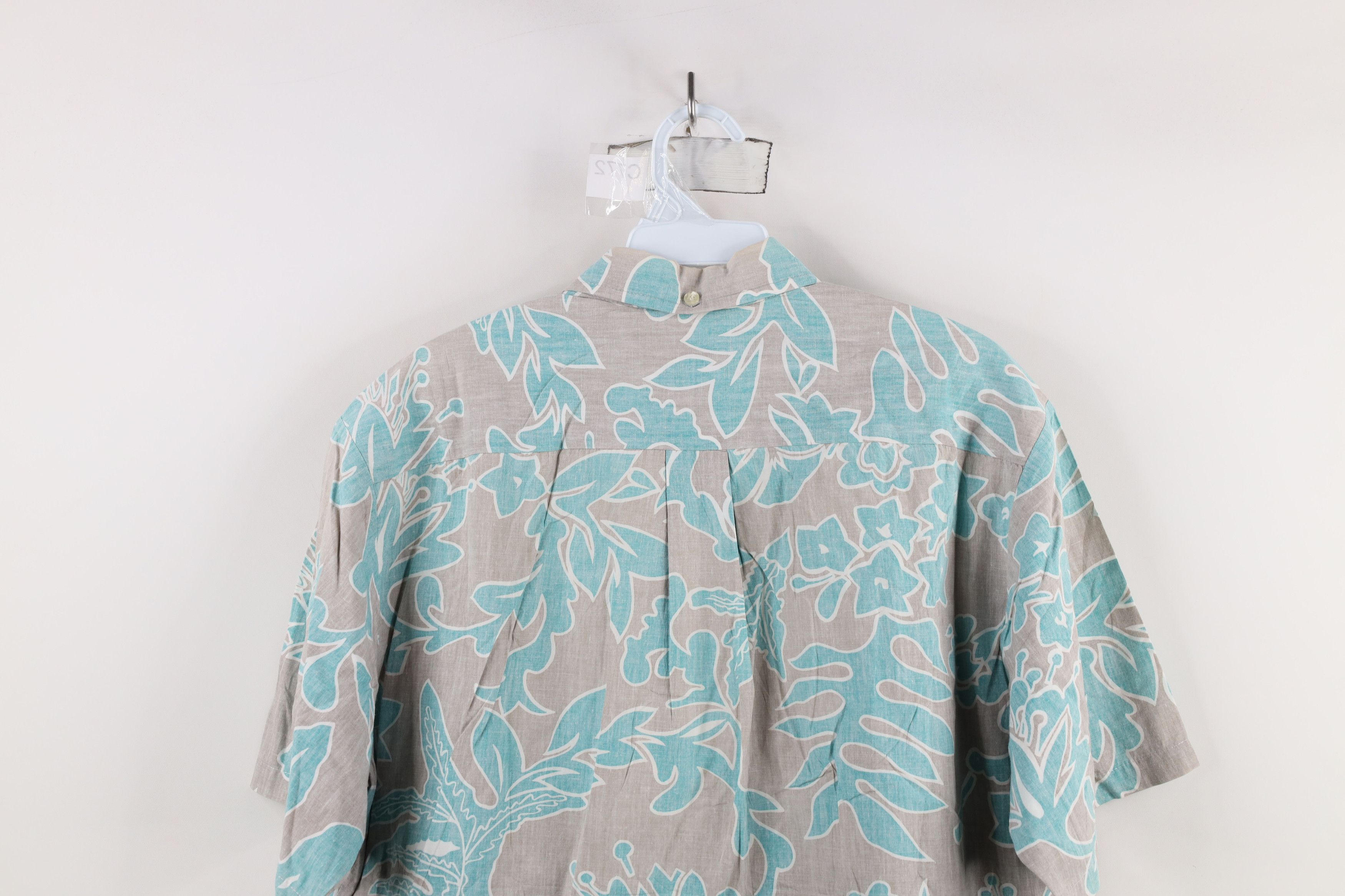 Vintage Vintage 90s Streetwear Flower Collared Button Down Polo USA Size US M / EU 48-50 / 2 - 10 Thumbnail