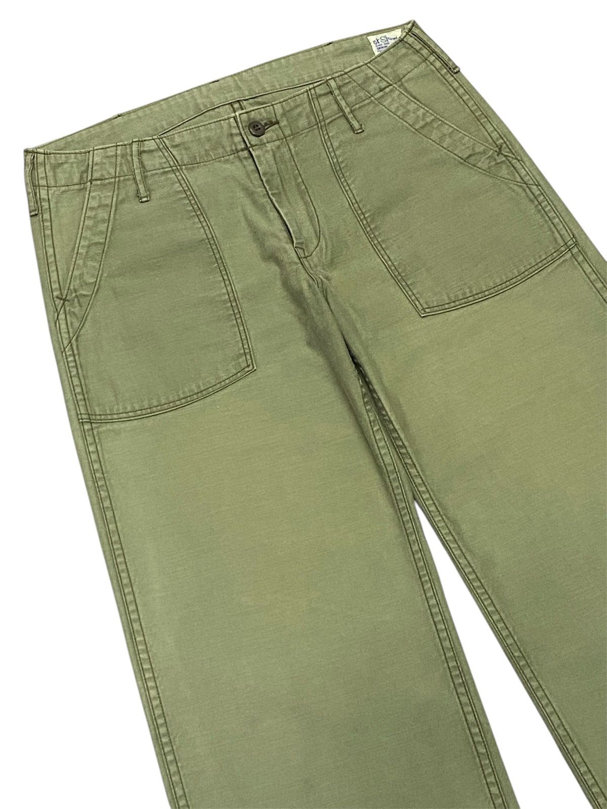 Orslow Vintage OrSlow Baker Pants Wide Leg Pants Size US 32 / EU 48 - 5 Thumbnail
