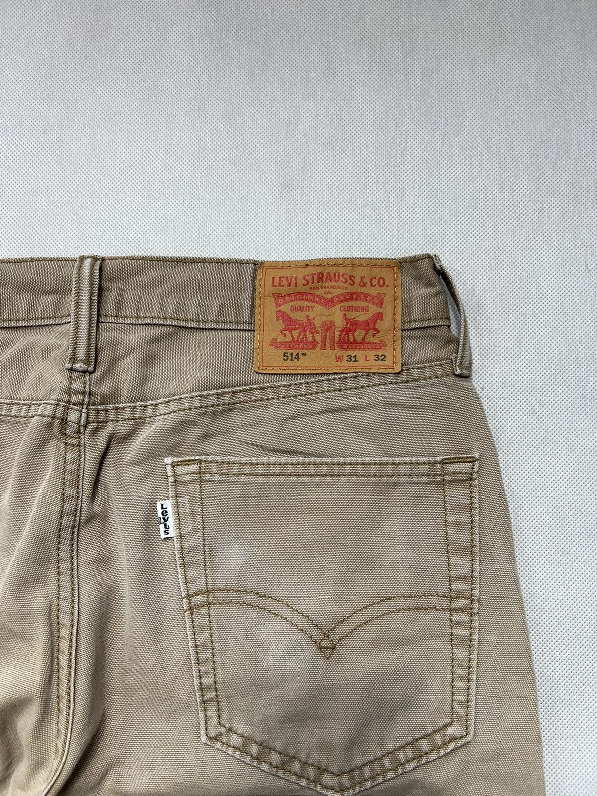Pleasures Pants Levi’s 514 White Tab Great Color Size US M / EU 48-50 / 2 - 3 Thumbnail