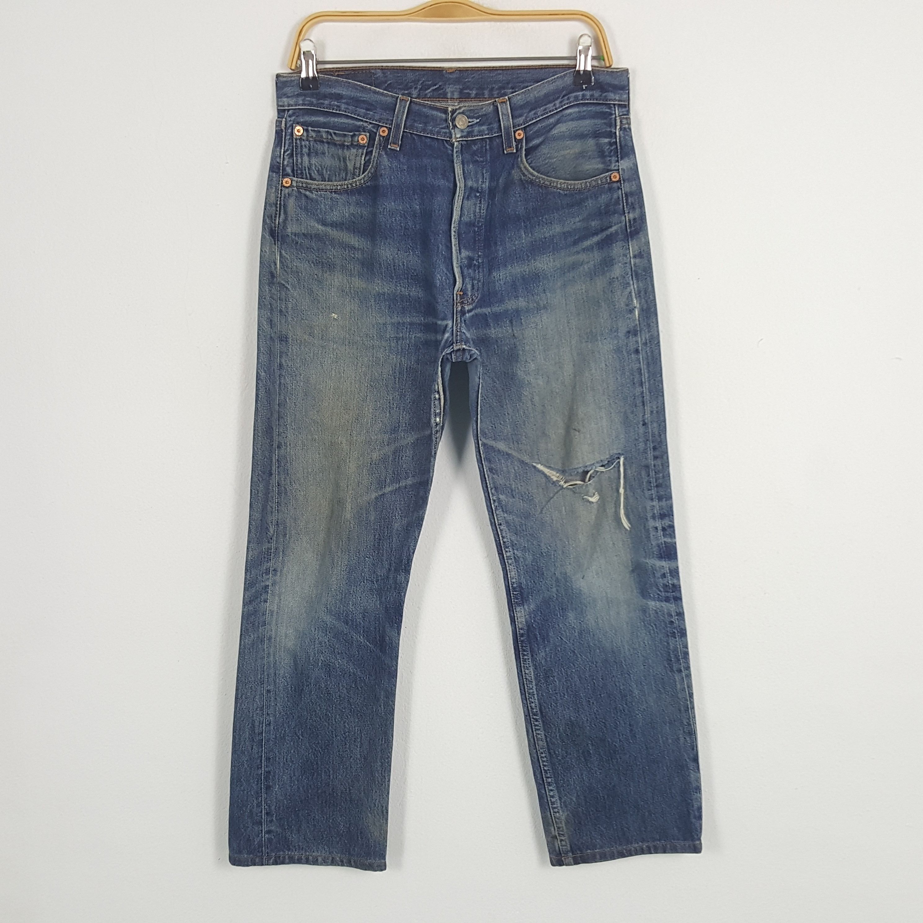 Levi's × Vintage Vintage Levi's 501 Denim Jeans Size US 30 / EU 46 - 1 Thumbnail