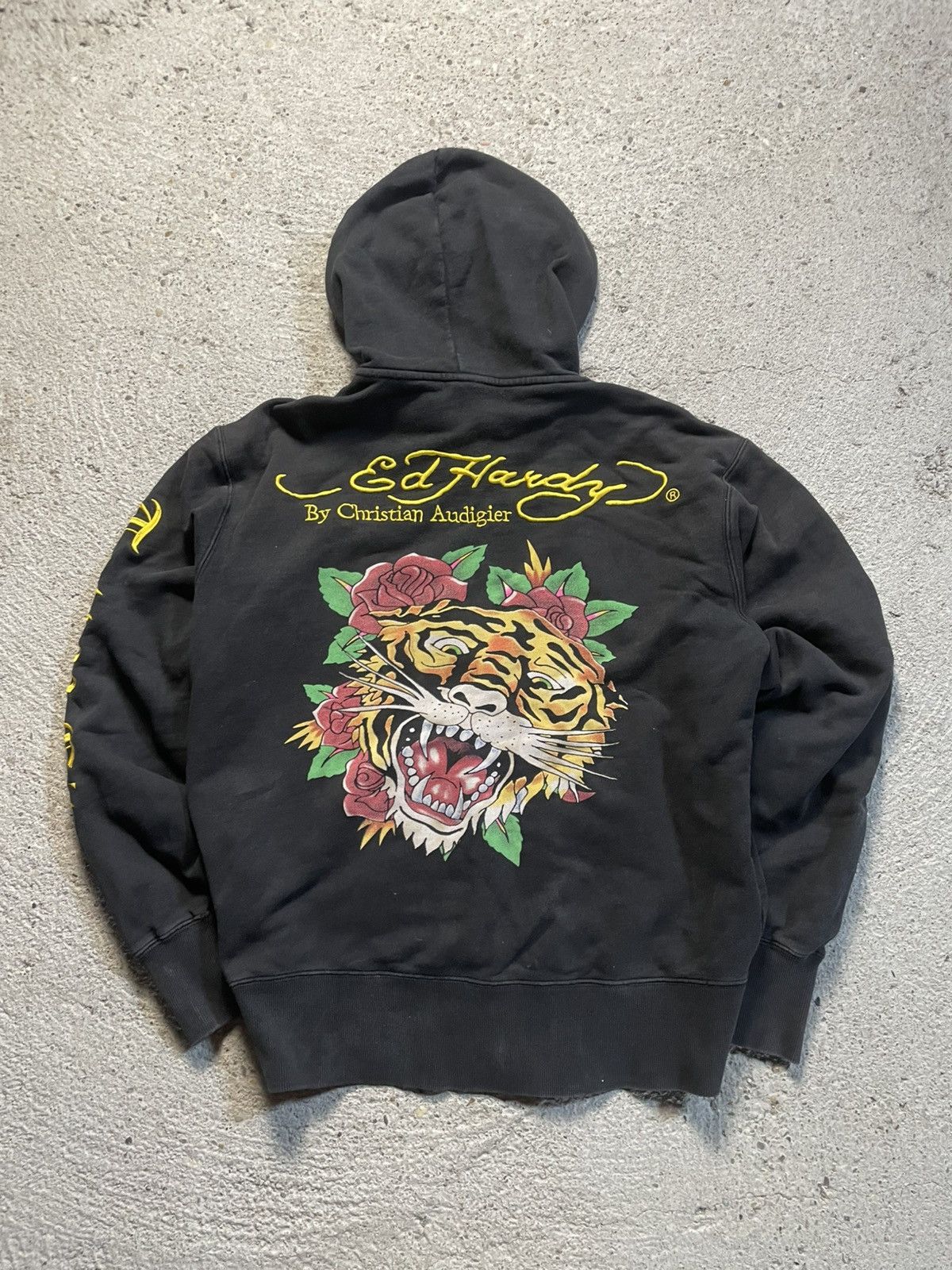 Ed Hardy Vintage Ed Hardy by Christian Audigier hoodie Size US XL / EU 56 / 4 - 9 Thumbnail