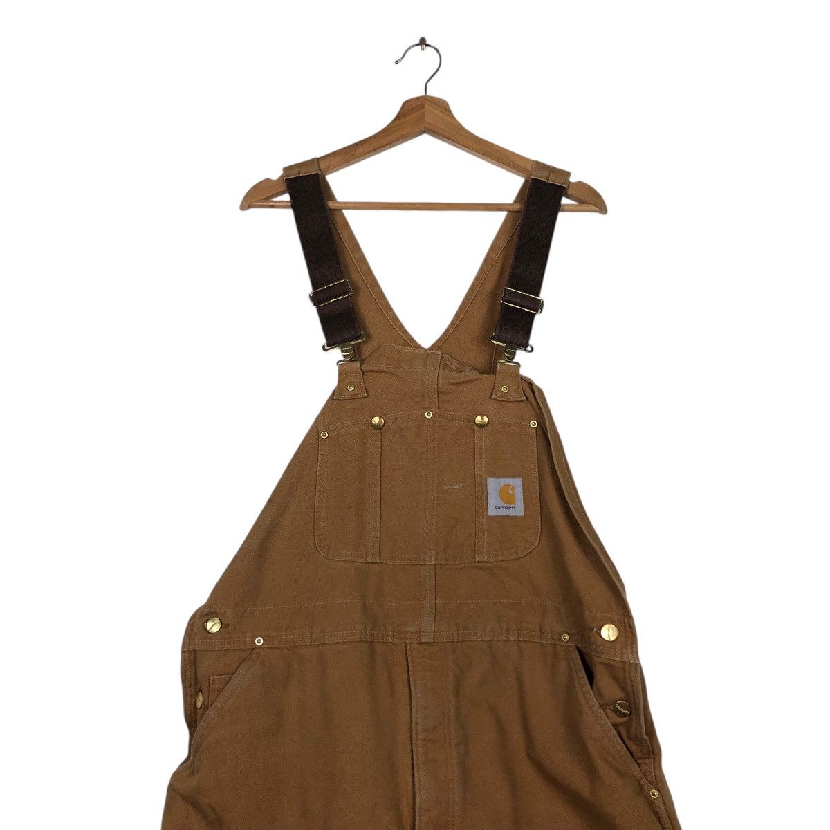 Carhartt 📌Vintage Chore Worker Duck Canvas Overall Carhartt Usa Size US 40 / EU 56 - 4 Thumbnail