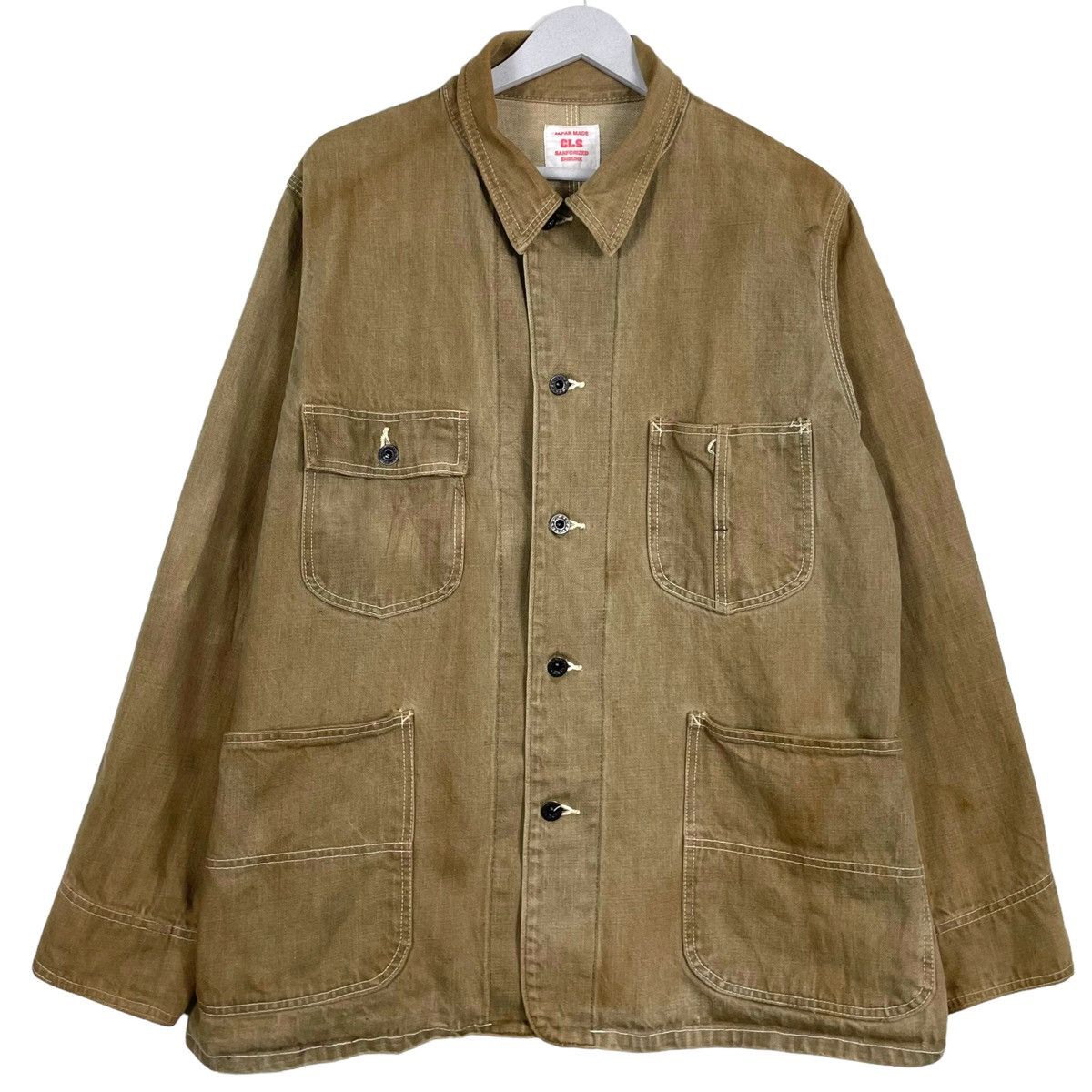 45rpm × Japanese Brand 💥JAPAN MADE CLS CHORE WORKER JEAN JACKET Size US L / EU 52-54 / 3 - 1 Thumbnail