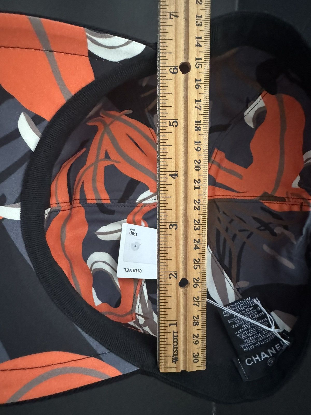 Chanel Chanel Baseball Cap 23A CC Orange Logo Brend New Size ONE SIZE - 10 Thumbnail