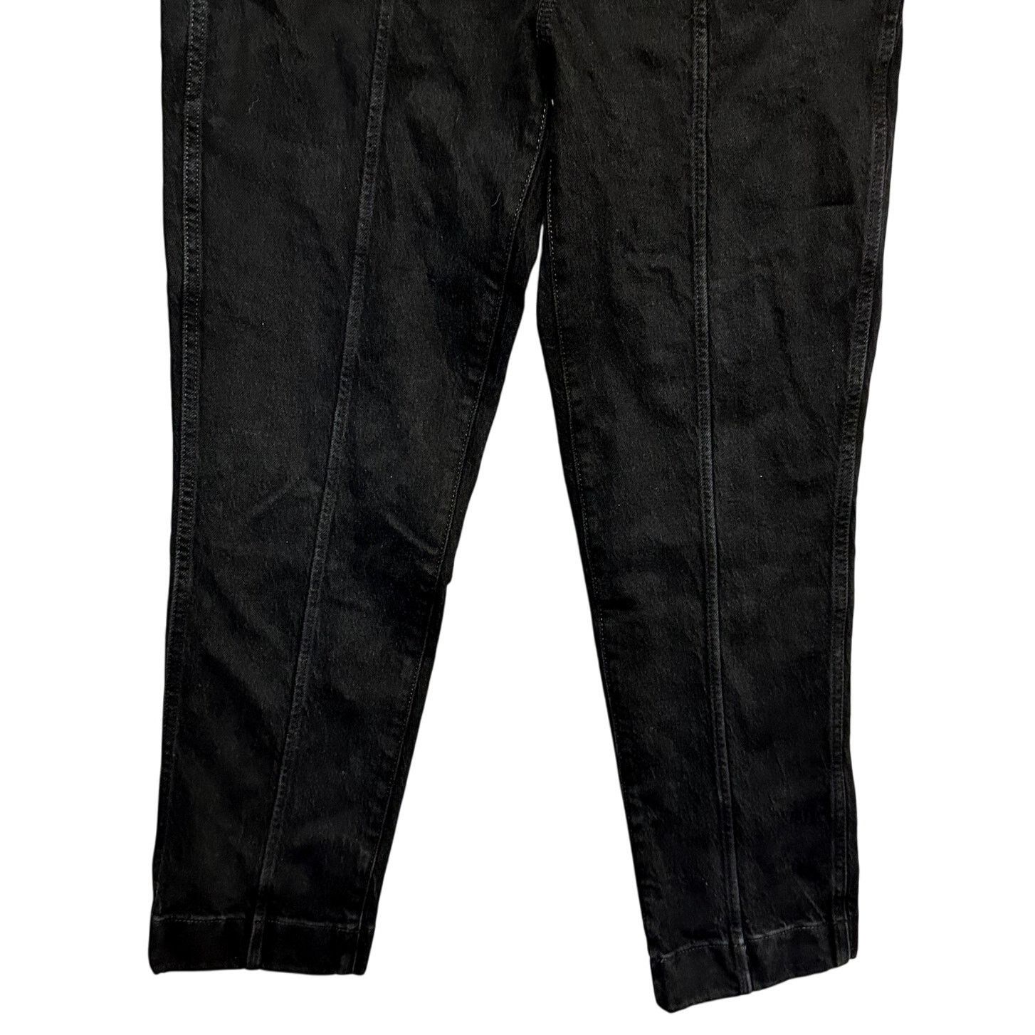 Madewell Madewell Mom Jeans High Rise Tuxedo Inspired Black 26 NWT Size 26" / US 2 / IT 38 - 4 Thumbnail