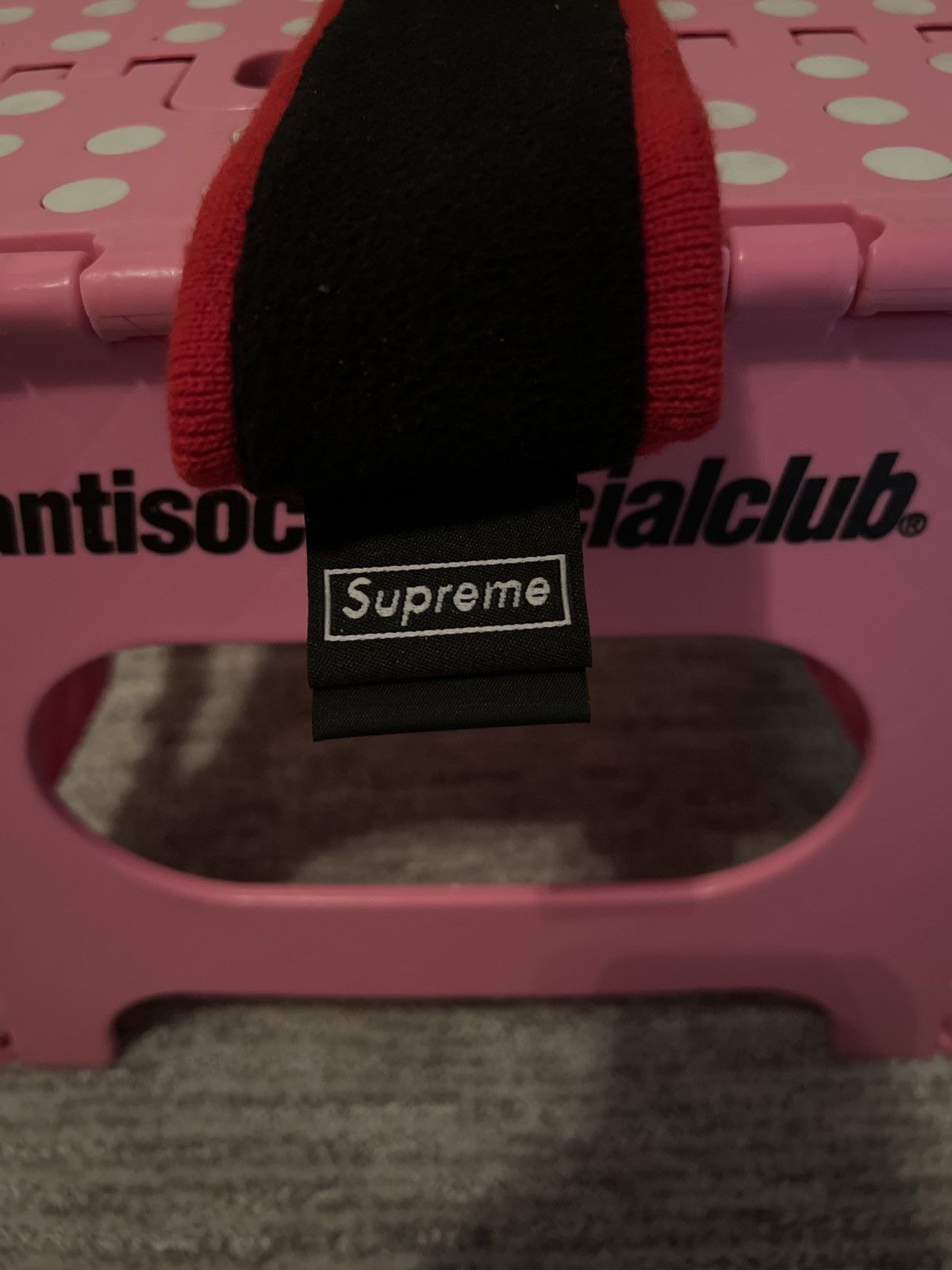 Supreme Supreme New Era Big logo headband Size ONE SIZE - 3 Thumbnail