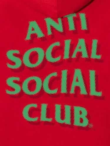 Anti Social Social Club DS ASSC Miami Red Hoodie BAPE KITH FTP FOG CDG VLONE PALACE Size US XL / EU 56 / 4 - 2 Thumbnail
