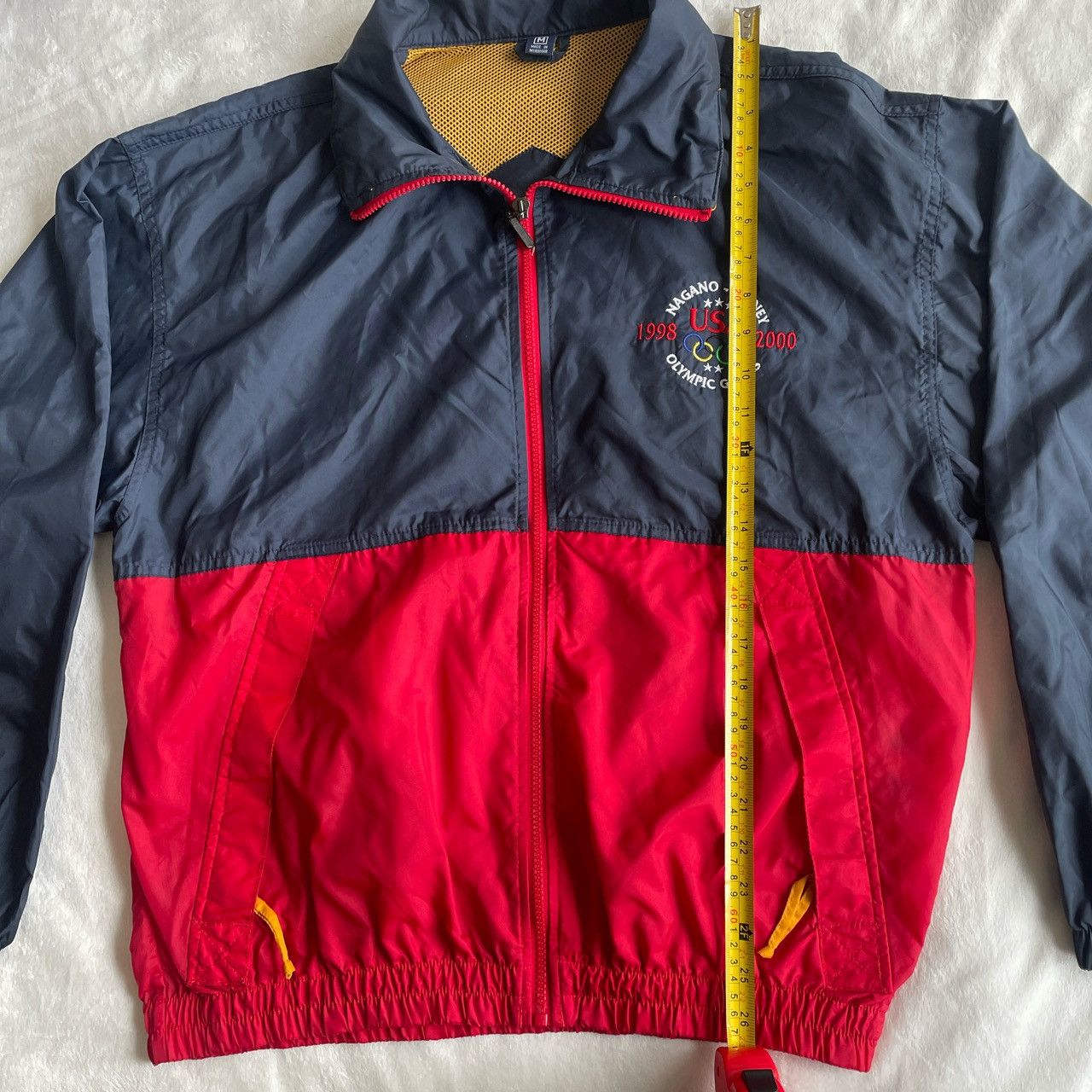 USA Olympics Vintage 1998-2000 USA Olympic windbreaker jacket Size US M / EU 48-50 / 2 - 5 Thumbnail