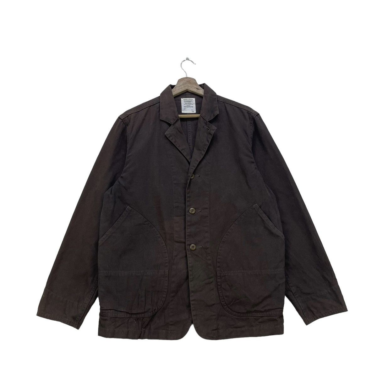 image of Army Of Me x Military Vintage Point Heavy Cotton Jacket in Faded Black, Men's (Size Medium)