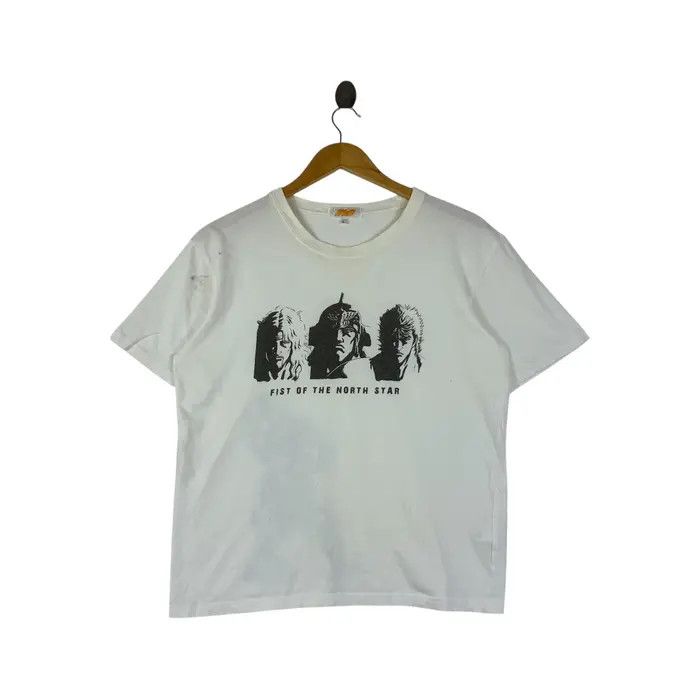 Vintage Vintage HOKUTO NO KEN Fist Of The North Star Tee Shirt Size US L / EU 52-54 / 3 - 1 Thumbnail
