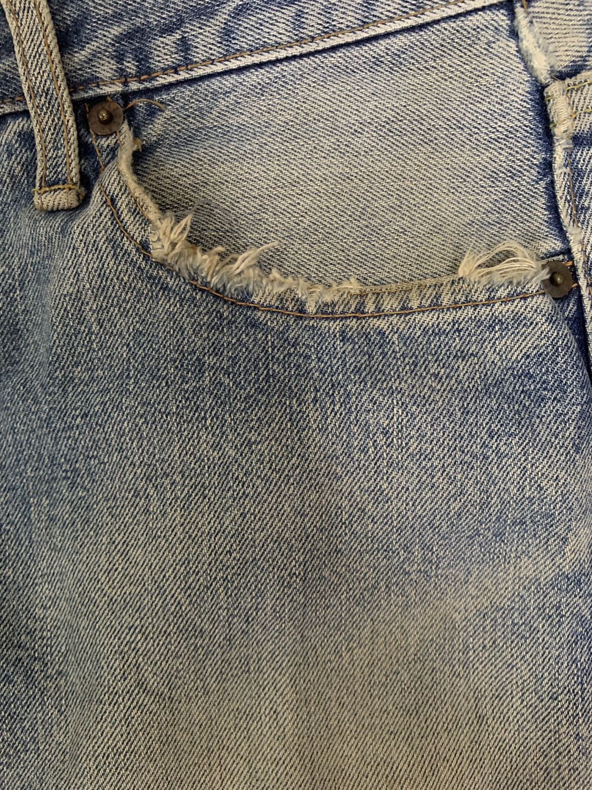 Hysteric Glamour Vintage Spellbound DMG Selvedge Patched Distressed Jeans Size US 32 / EU 48 - 7 Thumbnail