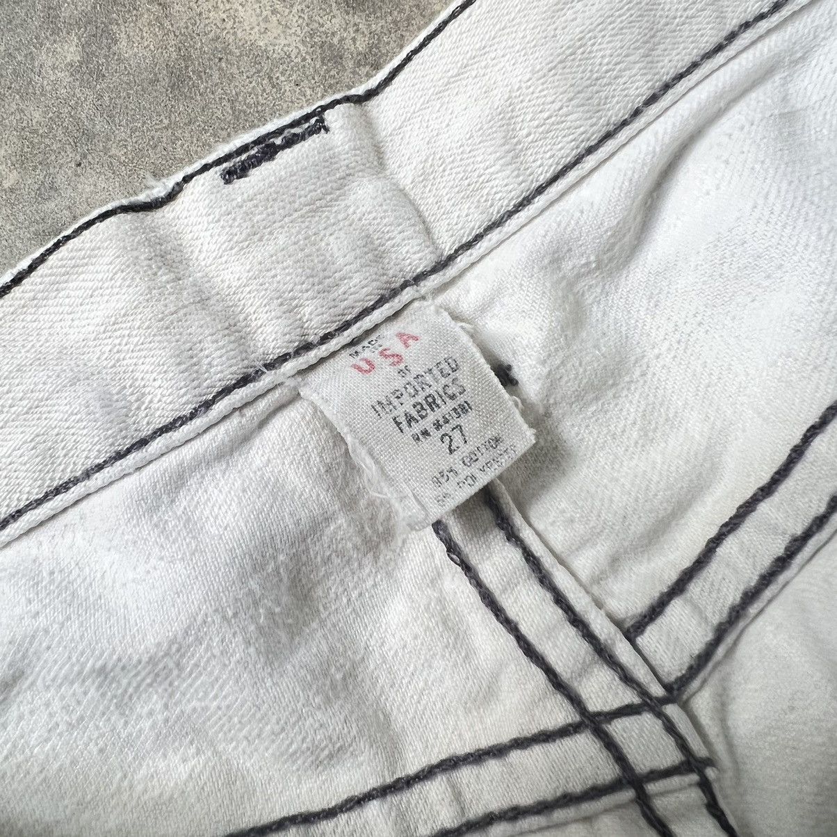 Polo Ralph Lauren Vintage RRL Ralph Lauren Distressed Jeans Pants Size US 27 - 9 Thumbnail