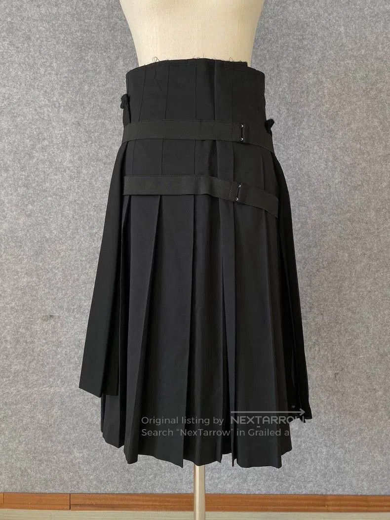 Comme des Garcons COMME des GARCONS Asymmetric Pleated Skirt. Size US 36 / EU 52 - 5 Thumbnail