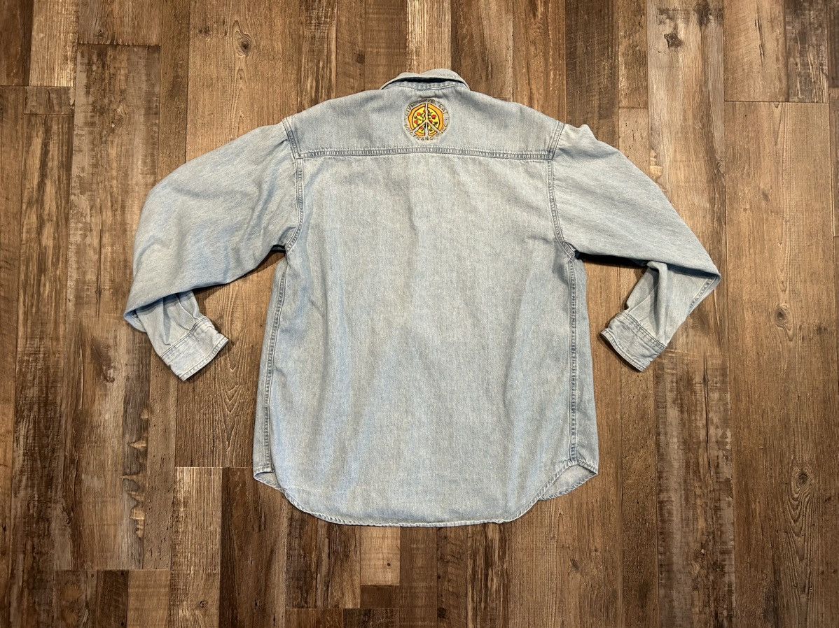 Other Vintage Wolfgang Puck Button-Up Jean Denim Shirt by Basics Size US M / EU 48-50 / 2 - 4 Thumbnail