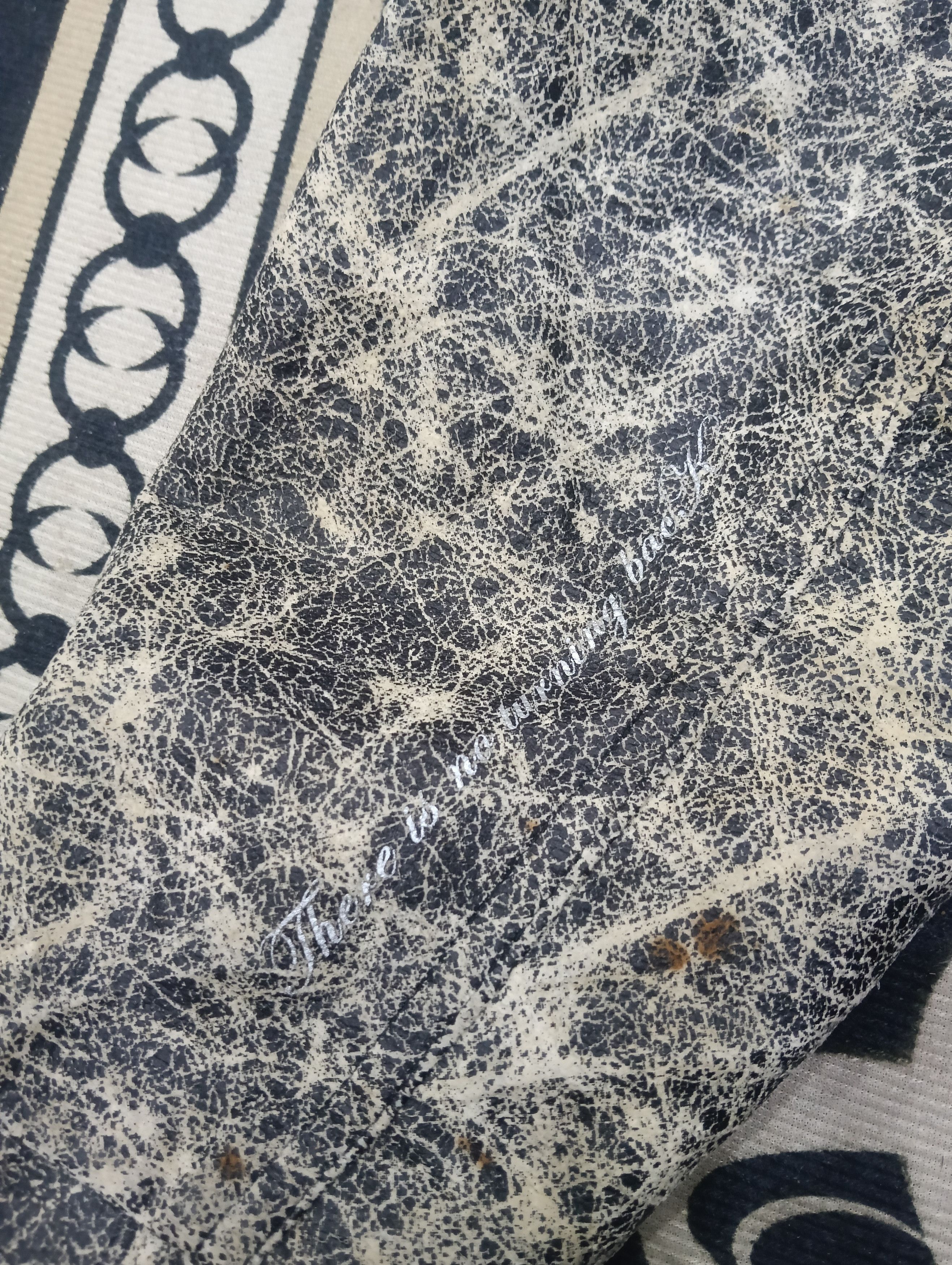 Le Grande Bleu (L.G.B.) Limited MSGR Japan Brand Like Bondage Crackled Style Size US L / EU 52-54 / 3 - 19 Thumbnail