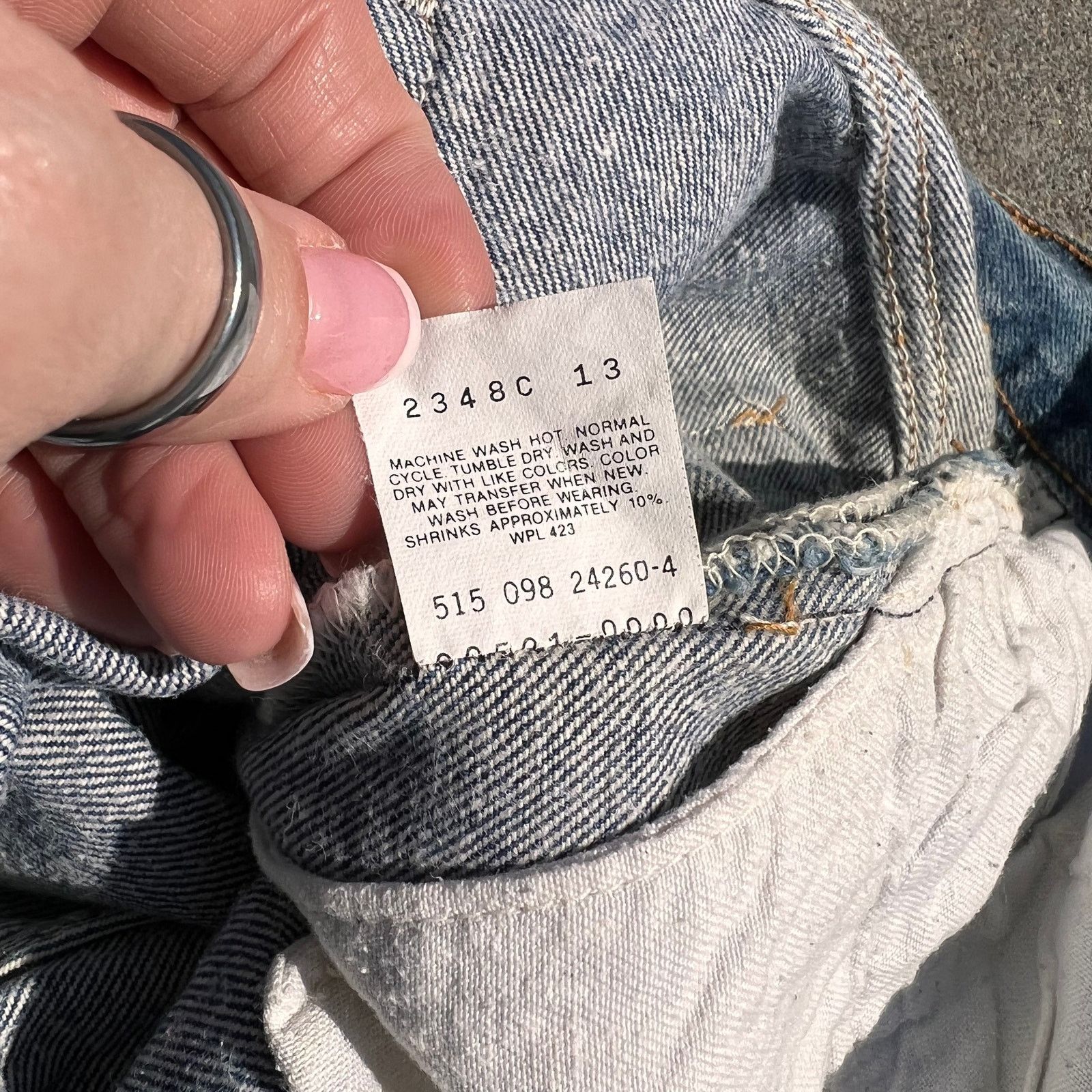 Levi's 80s Levi’s 501XX jean button fly original fit straight 32x34 Size US 32 / EU 48 - 6 Thumbnail