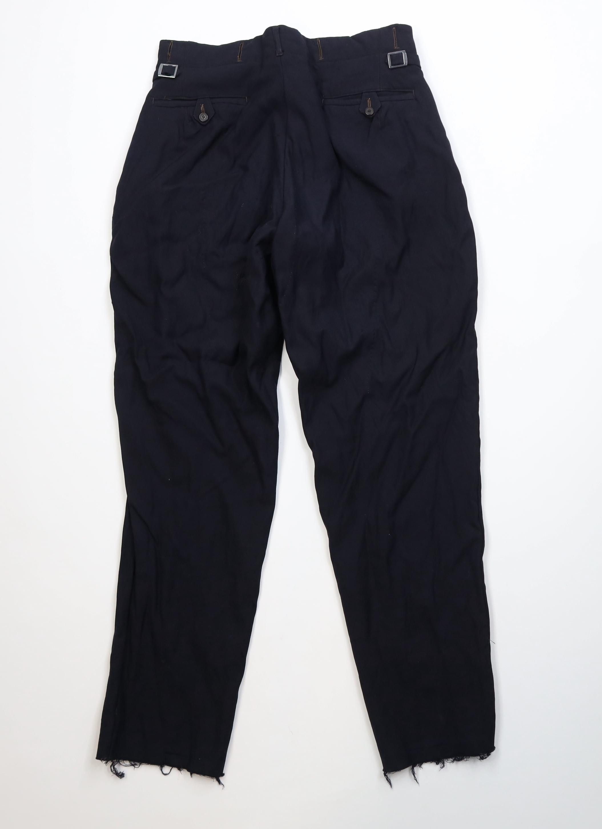 Vintage Vintage Early 1900s Button Fly Wool Gabardine Buckle Pants Size US 30 / EU 46 - 12 Thumbnail