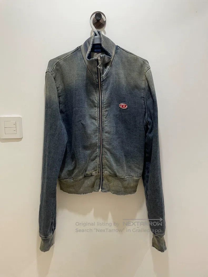 Diesel Diesel Washed distressed denim jacket Size US L / EU 52-54 / 3 - 1 Thumbnail