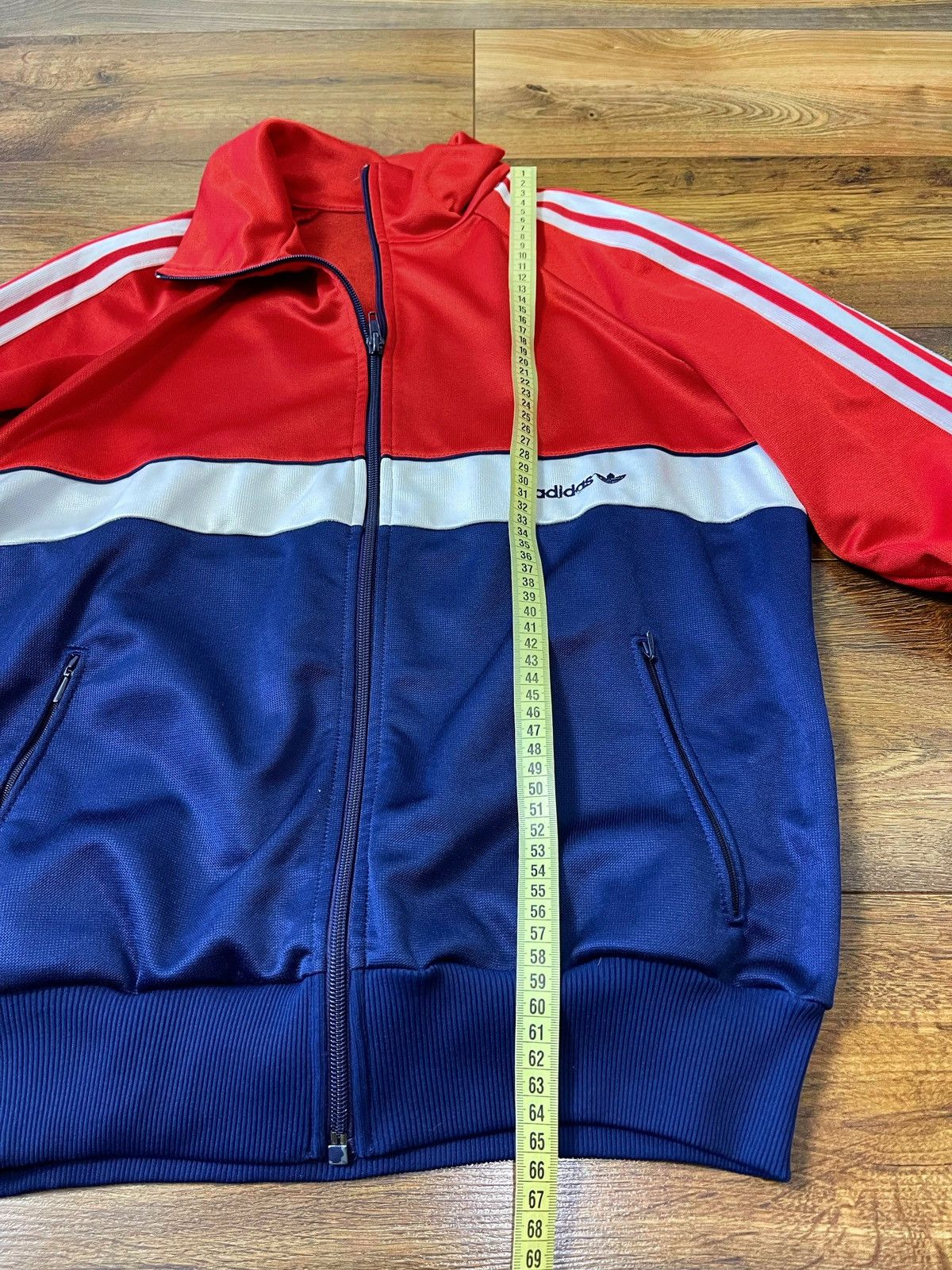 Adidas Vintage adidas Originals Tracksuit Red Made in West Germany Size US M / EU 48-50 / 2 - 19 Thumbnail
