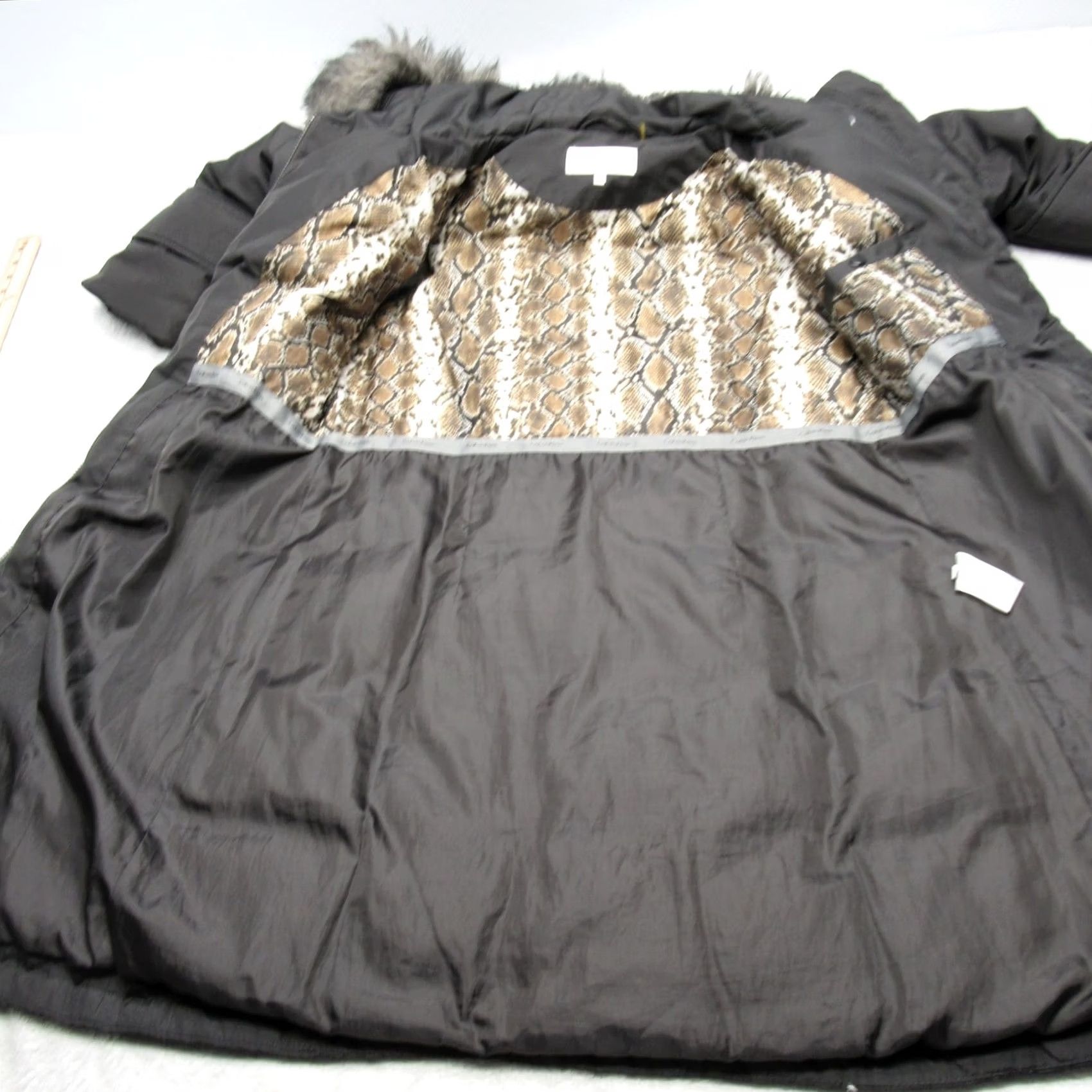 Calvin Klein Calvin Klein Down Parka Women Medium Black Hooded Full Zip Puffer Jacket Size M / US 6-8 / IT 42-44 - 2 Thumbnail