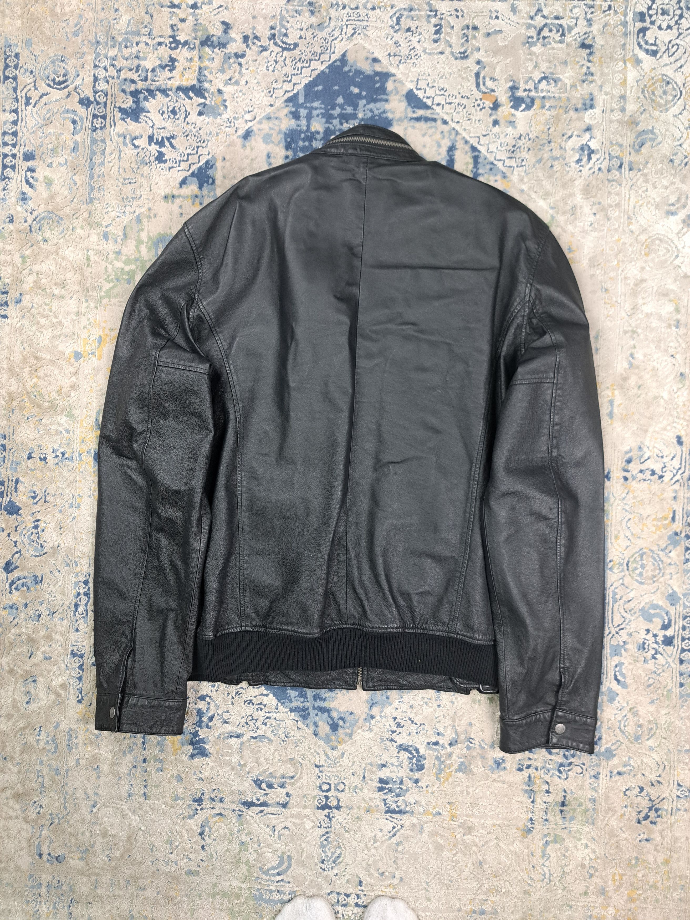 Genuine Leather Sick Avant Garde Multi Zip Leather Jacket Ramones Archive Size US XL / EU 56 / 4 - 7 Thumbnail