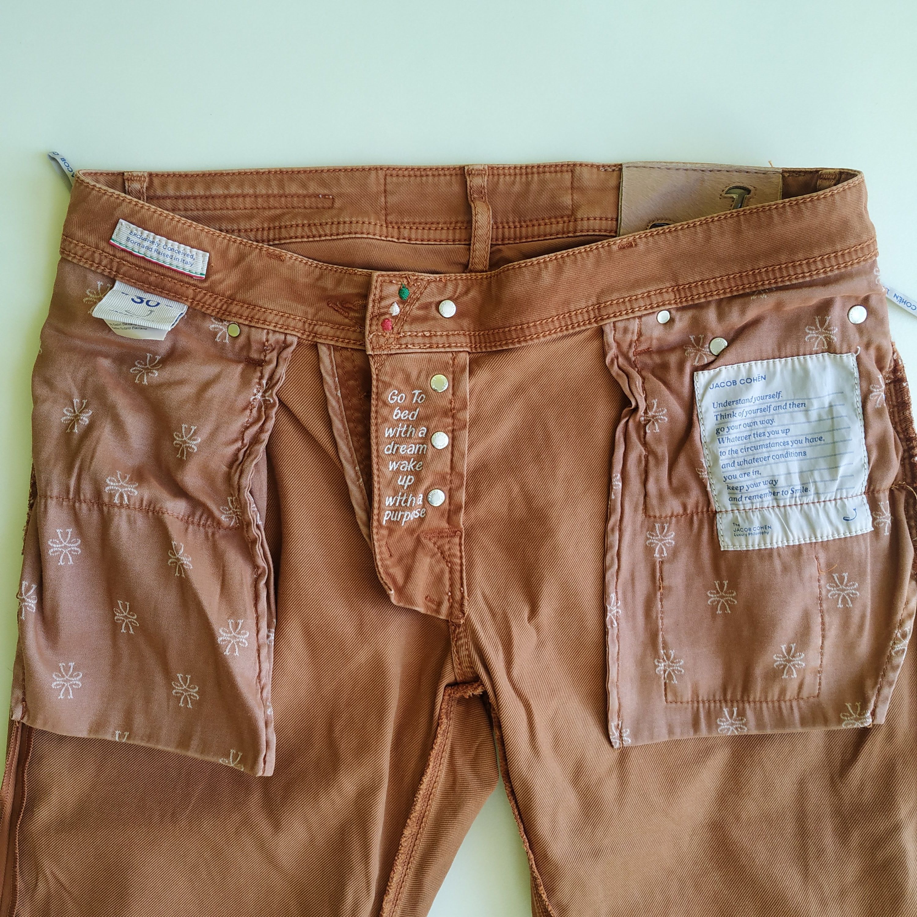 Jacob Cohen Jacob Cohen Terracotta Trousers Size US 30 / EU 46 - 4 Thumbnail