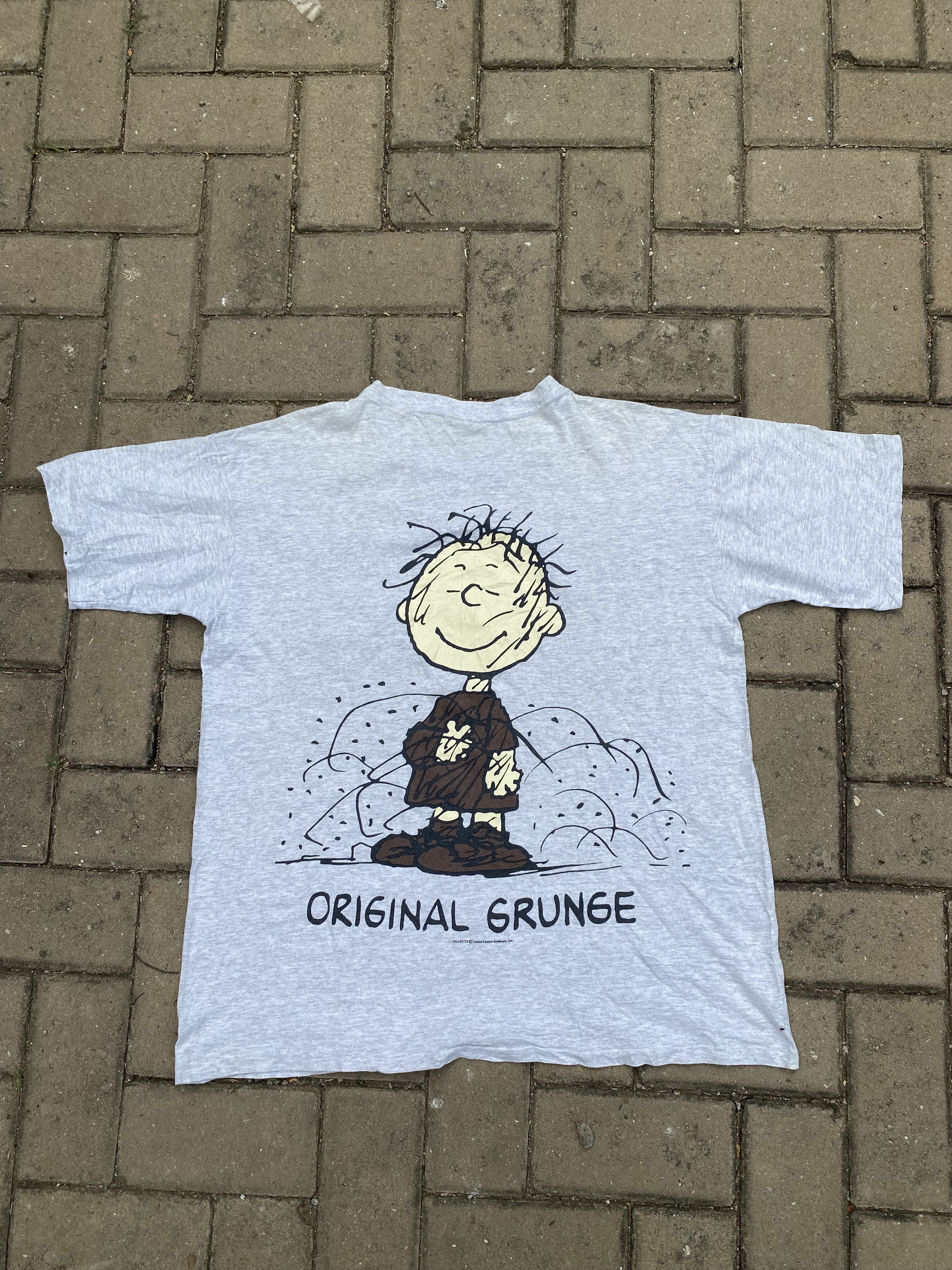 Cartoon Network × Vintage Vintage snoopy pigpen original grunge tee shirt Size US XL / EU 56 / 4 - 1 Thumbnail