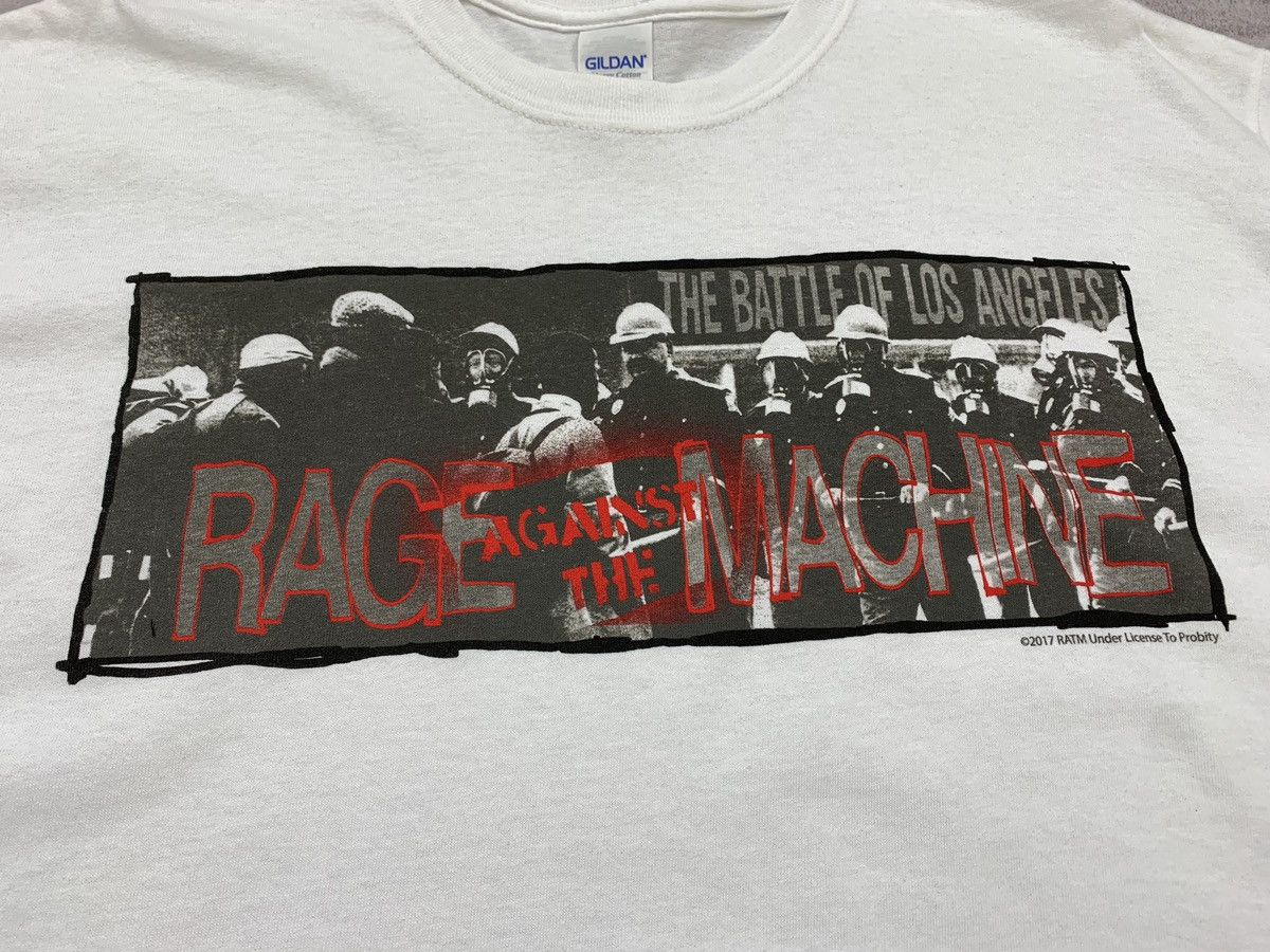 Band Tees 2017 RAGE AGAINST THE MACHINES The battle Of Los A. T-SHIRT Size US L / EU 52-54 / 3 - 2 Thumbnail