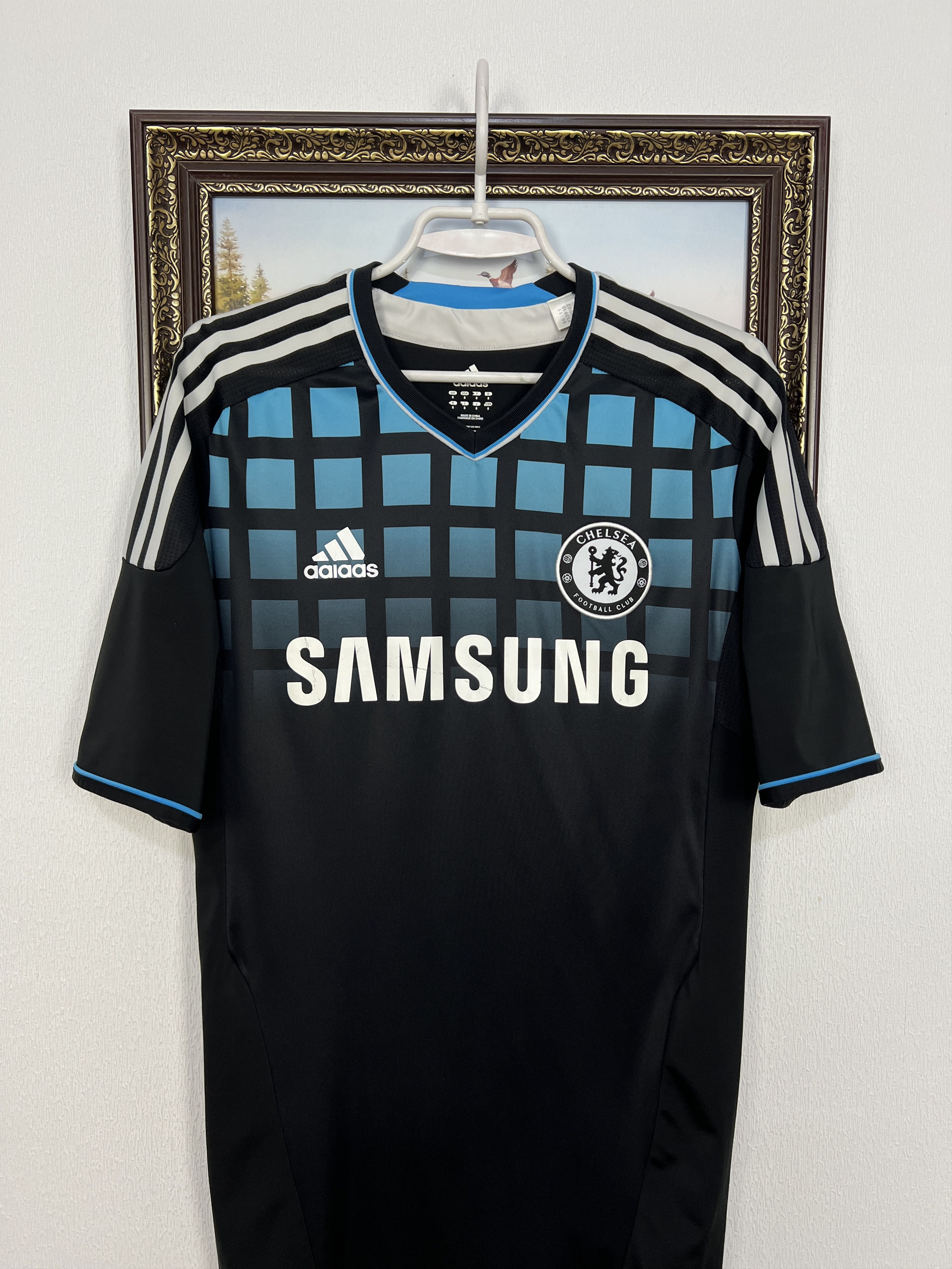 Adidas Chelsea Away football shirt 2011 Soccer Adidas Player Issue Size US S / EU 44-46 / 1 - 2 Thumbnail