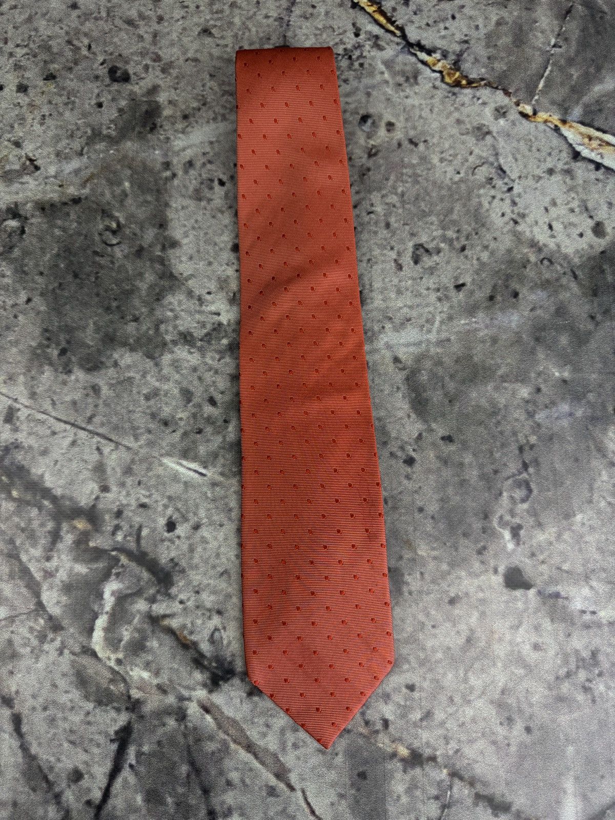 Ermenegildo Zegna Ermenegildo Zegna Red Silk Tie – Polka Dot Pattern Size ONE SIZE - 11 Thumbnail