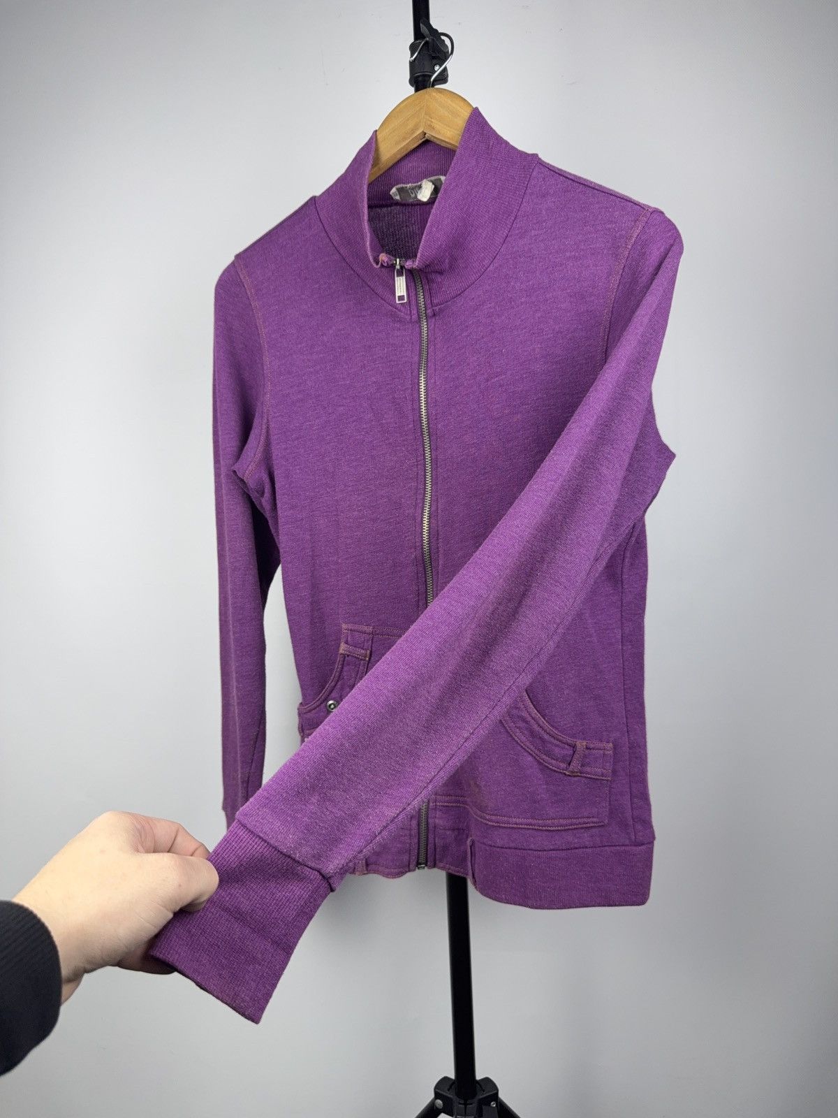Diesel Y2K 00s Diesel Loungewear Purple Zip Jacket Y2K Track Style Size S / US 4 / IT 40 - 5 Thumbnail