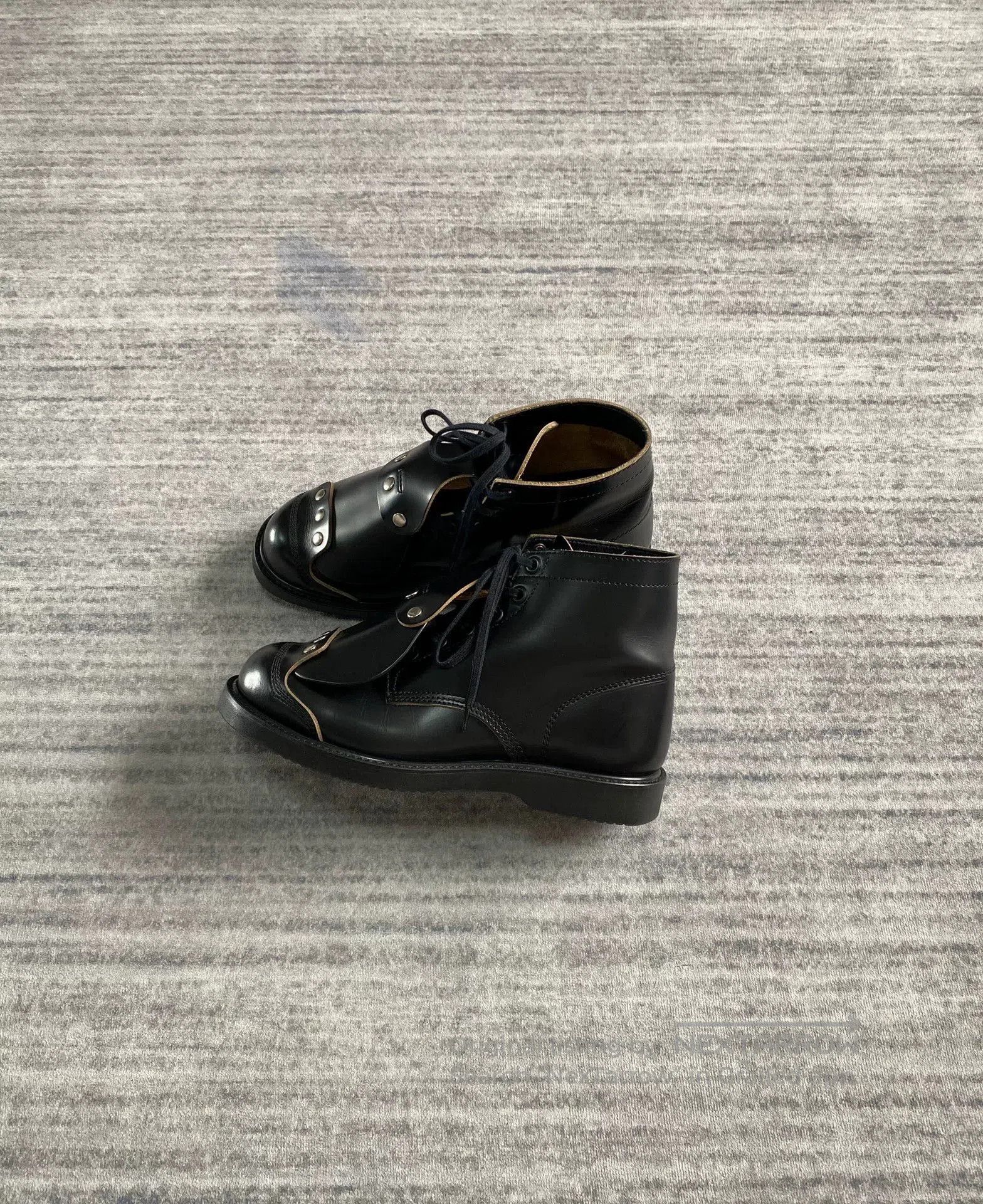 Comme des Garcons black high-top Comme Des Garcons shoes. Size US 9.5 / EU 42-43 - 3 Thumbnail