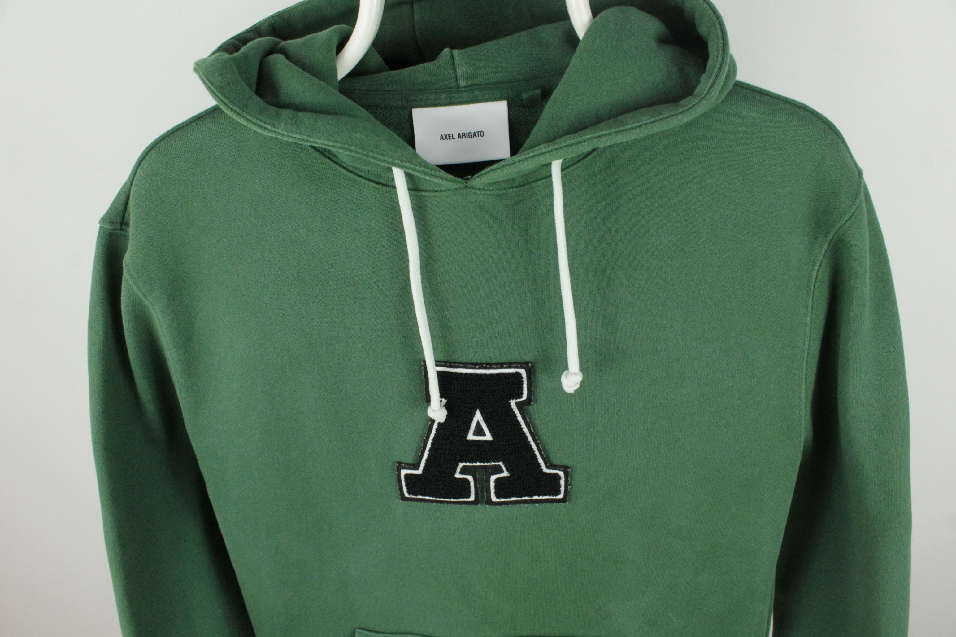 Axel Arigato Axel Arigato Catch Logo Patch Green Cotton Hoodie Size US S / EU 44-46 / 1 - 2 Thumbnail