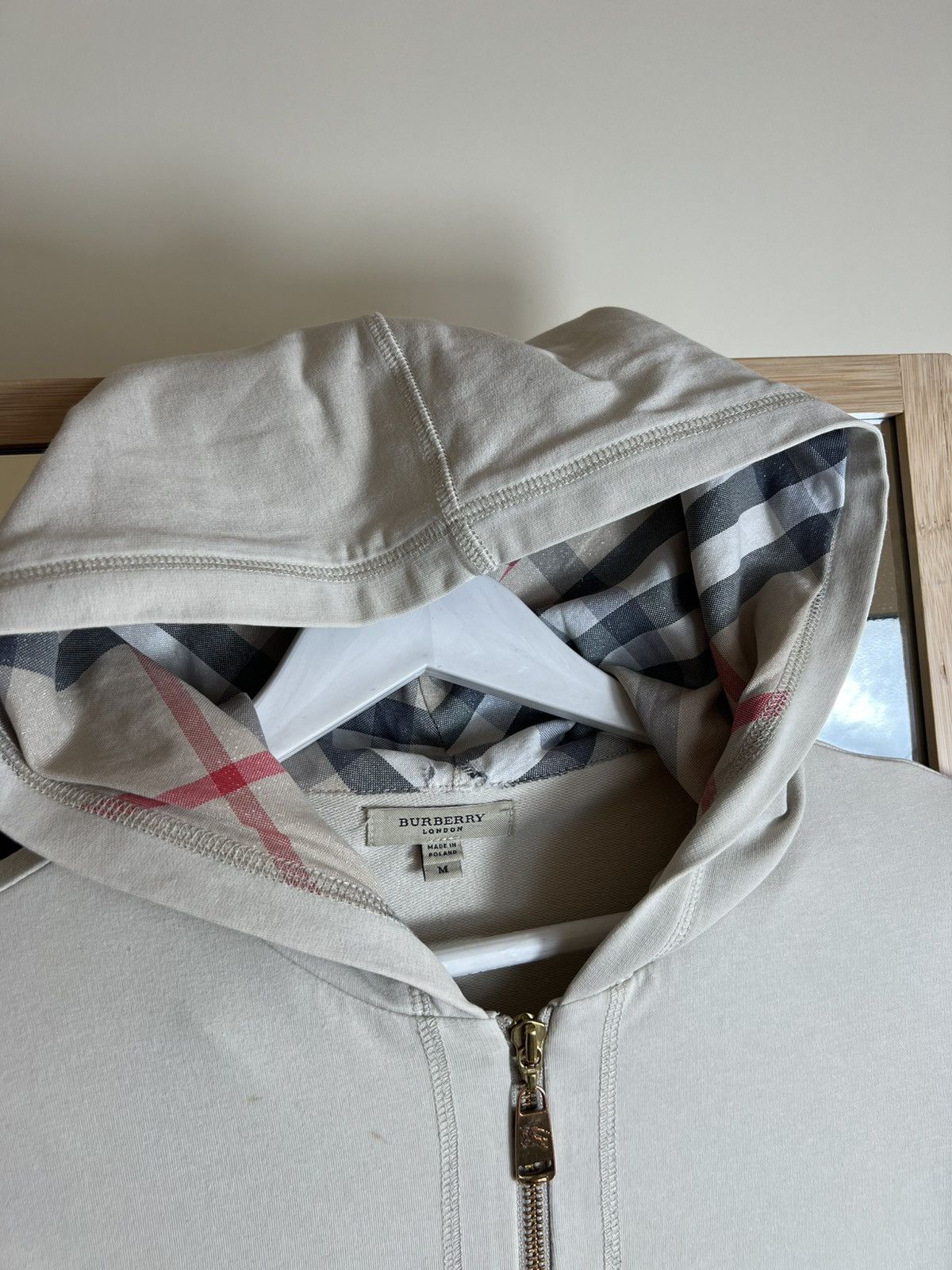 Burberry Burberry Full Zip Hoodie Women’s Y2K Vintage Luxury Rare Size M / US 6-8 / IT 42-44 - 4 Thumbnail
