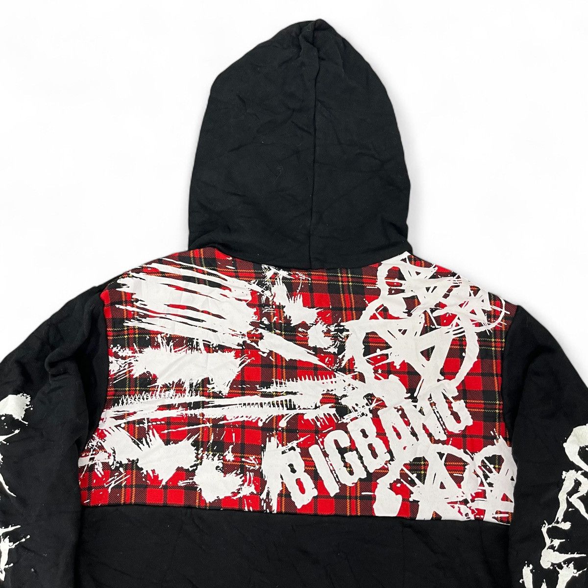 If Six Was Nine Punk Patchwork Hoodie – BIGBANG Crew Style Japan Fit Size US M / EU 48-50 / 2 - 3 Thumbnail