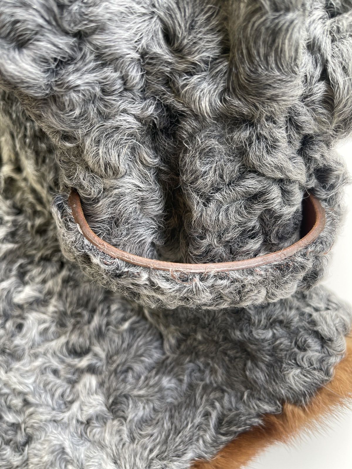 Gianfranco Ferre Luxury Curly Fur 100% Pelle Leather Size M / US 6-8 / IT 42-44 - 12 Thumbnail