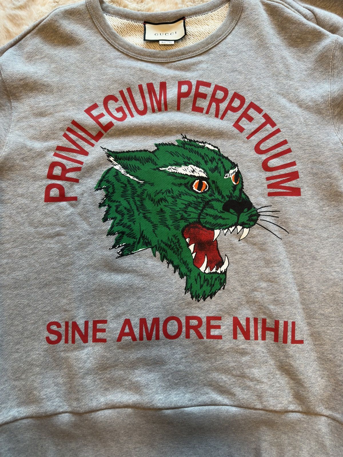 Gucci Privillegium perpetuum Gucci sweatshirt Size US S / EU 44-46 / 1 - 2 Thumbnail