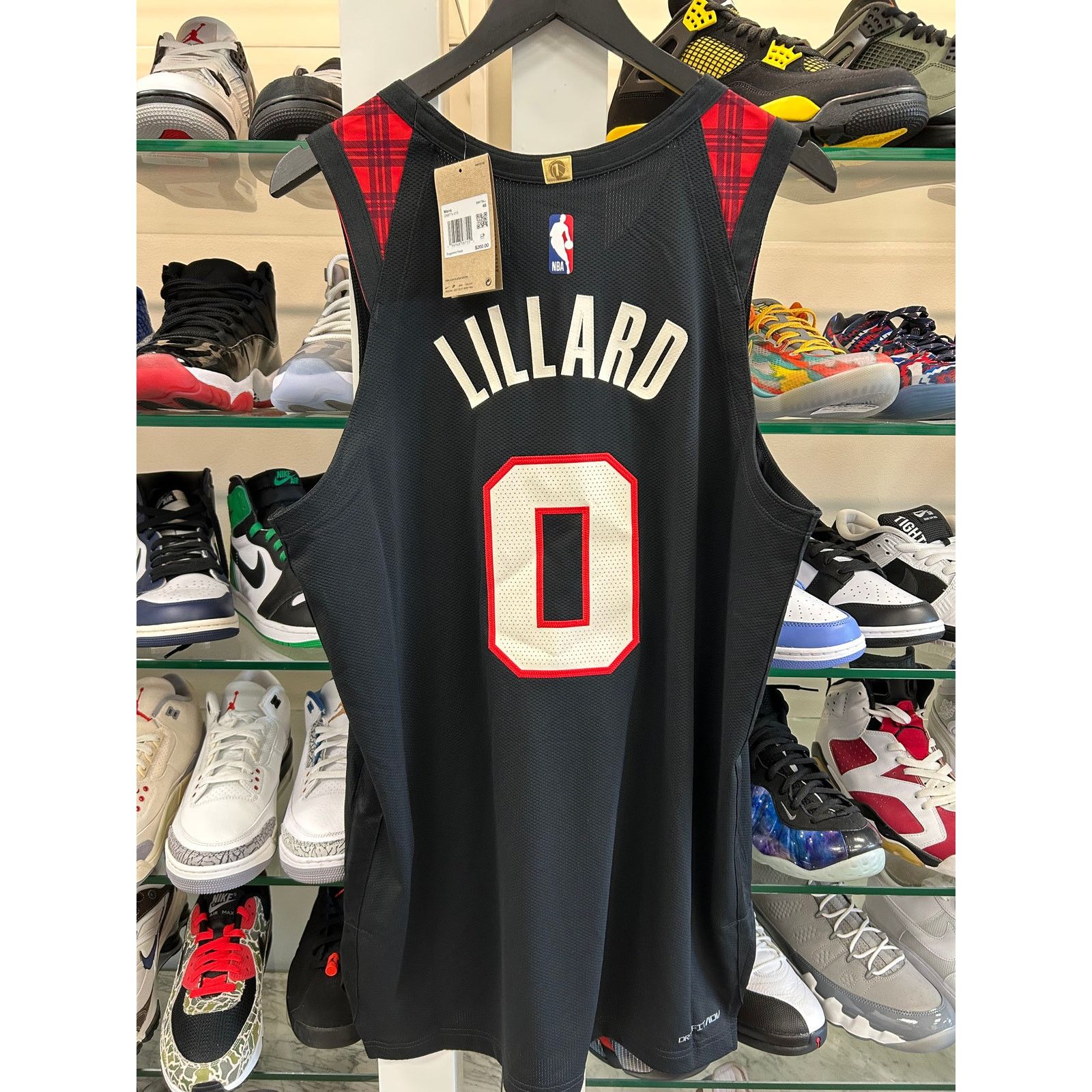 Nike Portland Trail Blazers "Rip City" City jersey Lillard L Size US L / EU 52-54 / 3 - 3 Thumbnail
